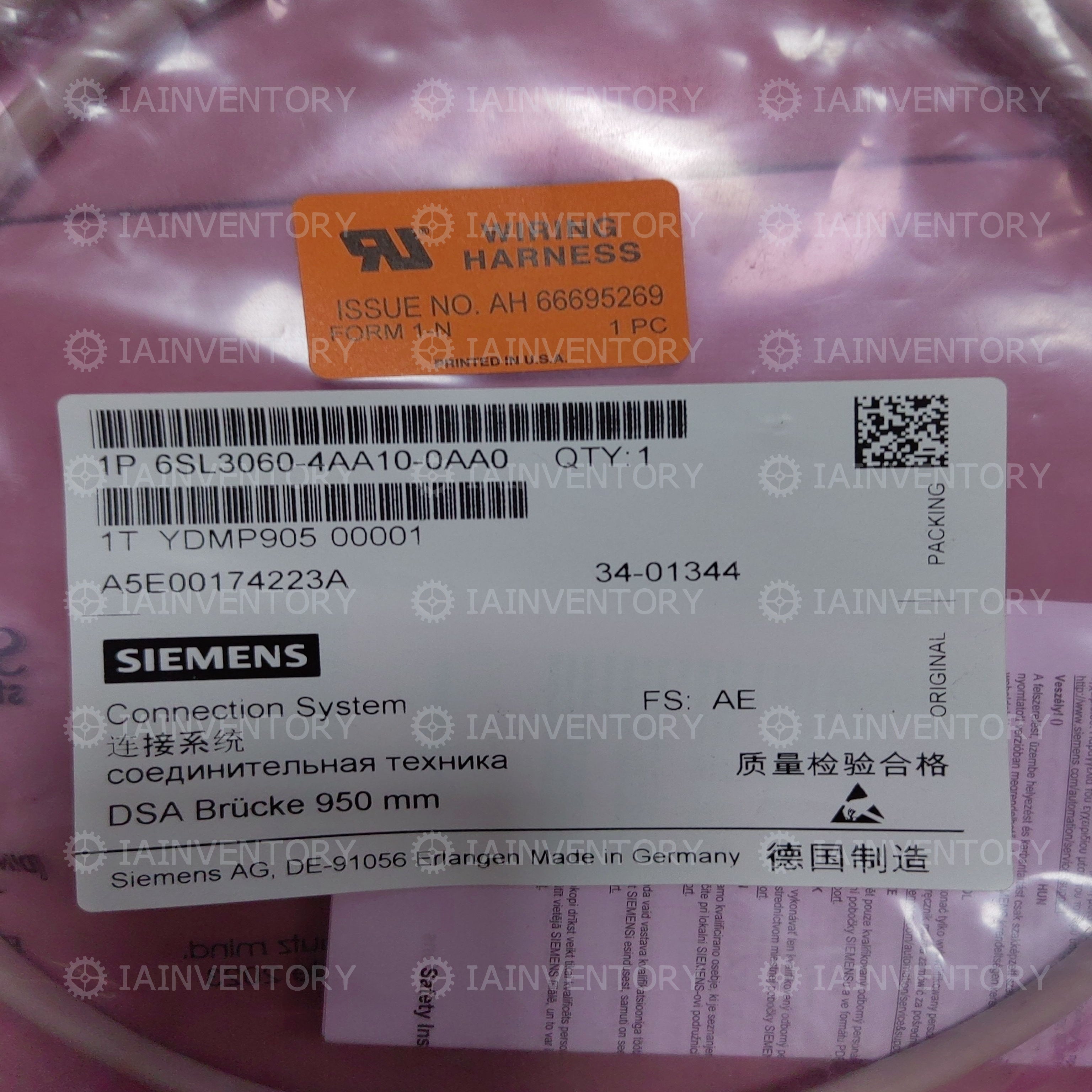 SIEMENS 6SL3060-4AA10-0AA0