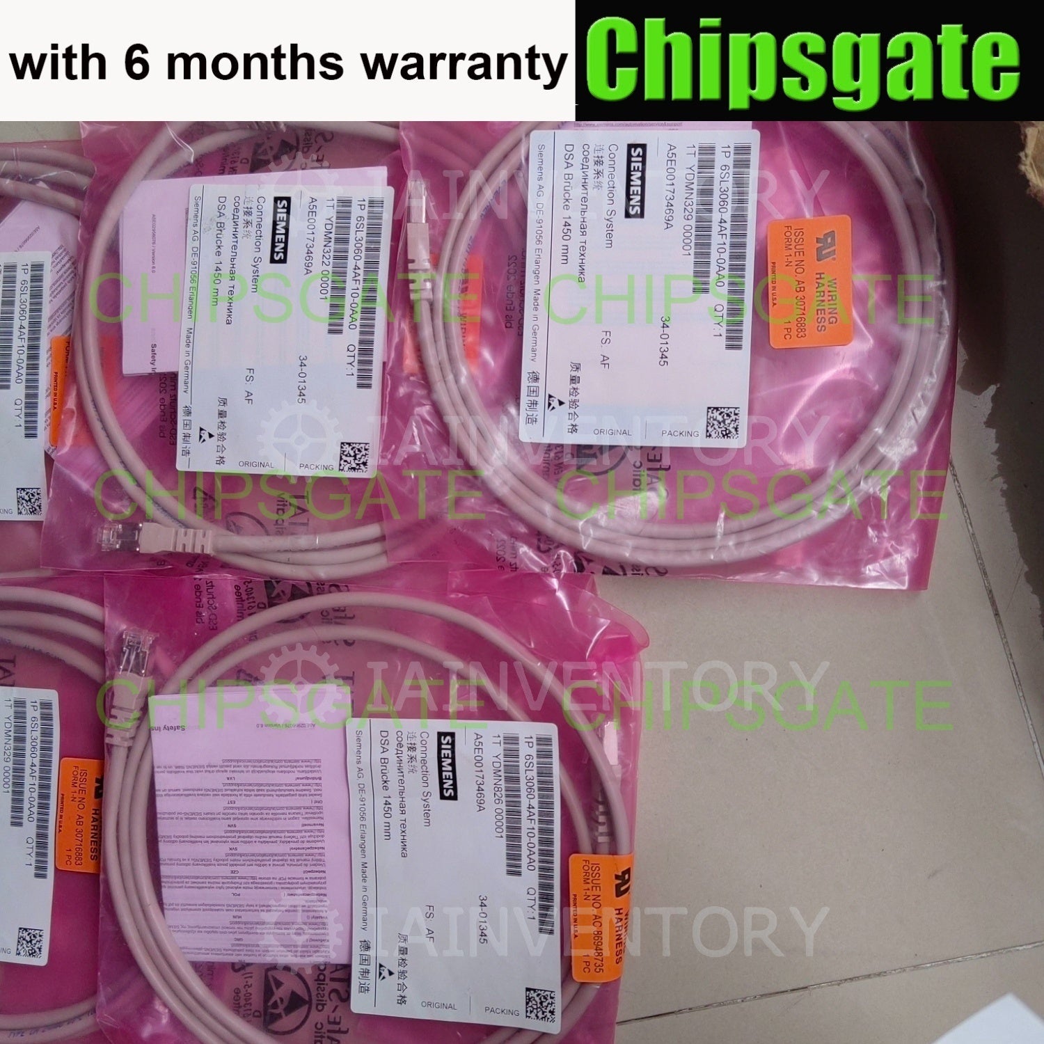 FOR Siemens IP20/IP20 Cable 6SL3060-4AF10-0AA0 1450mm