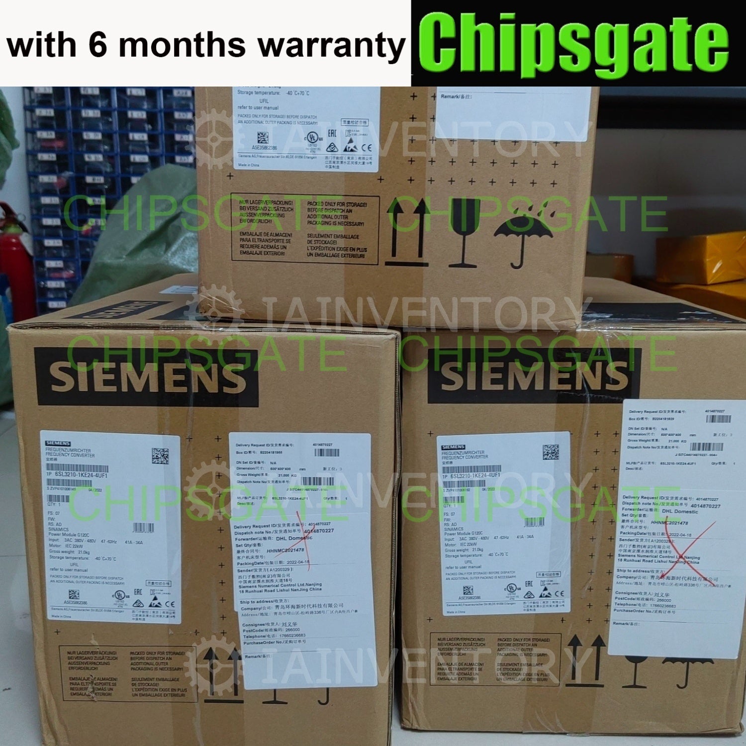 6SL3210-1KE24-4UF1 Siemens