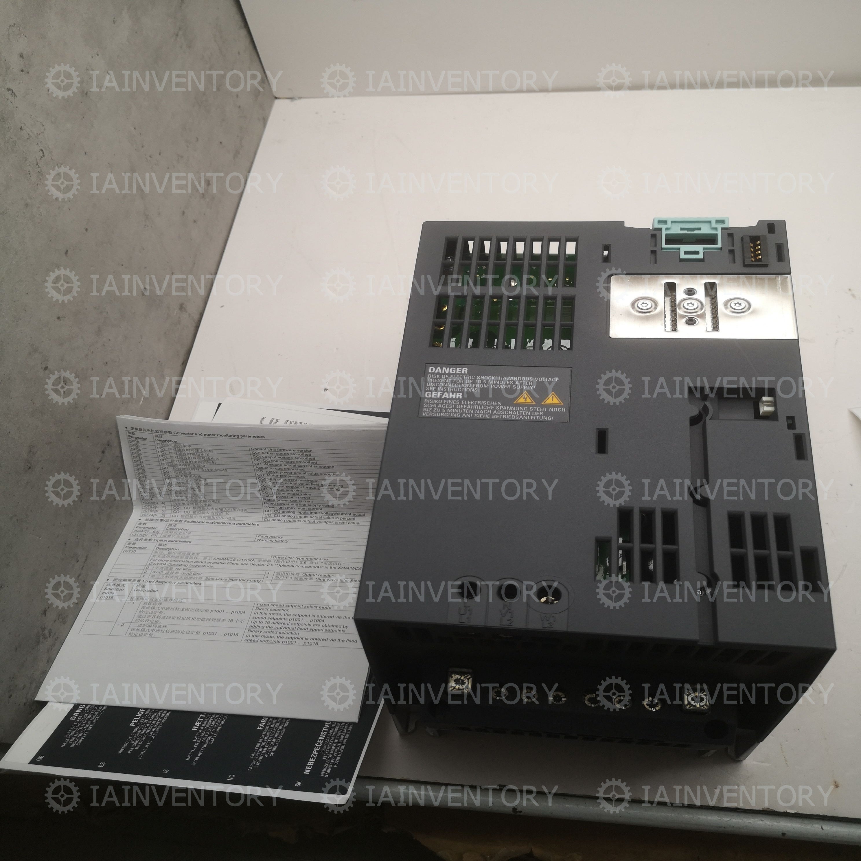 SIEMENS SINAMICS S120 CONVERTER POWER MODULE 6SL3210-1SE16-0AA0
