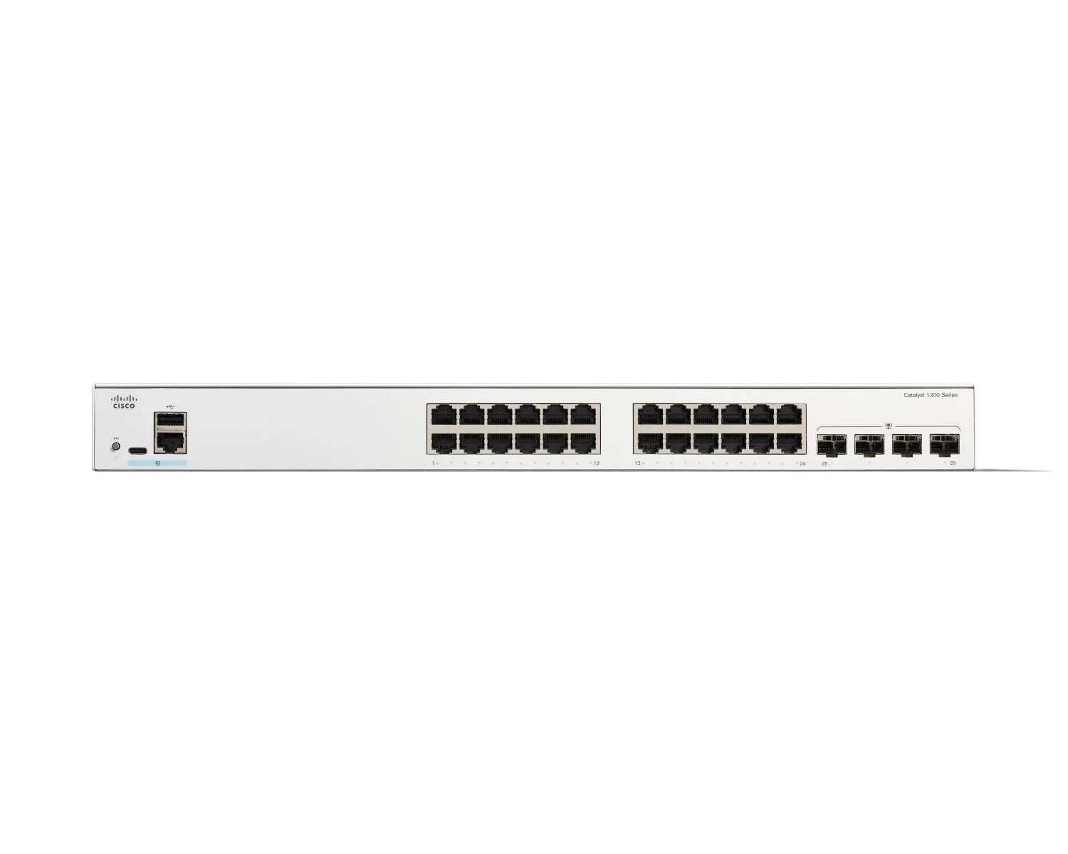 Cisco Catalyst 1200 24x Gigabit 4x SFP Smart Switch (C1200-24T-4G)