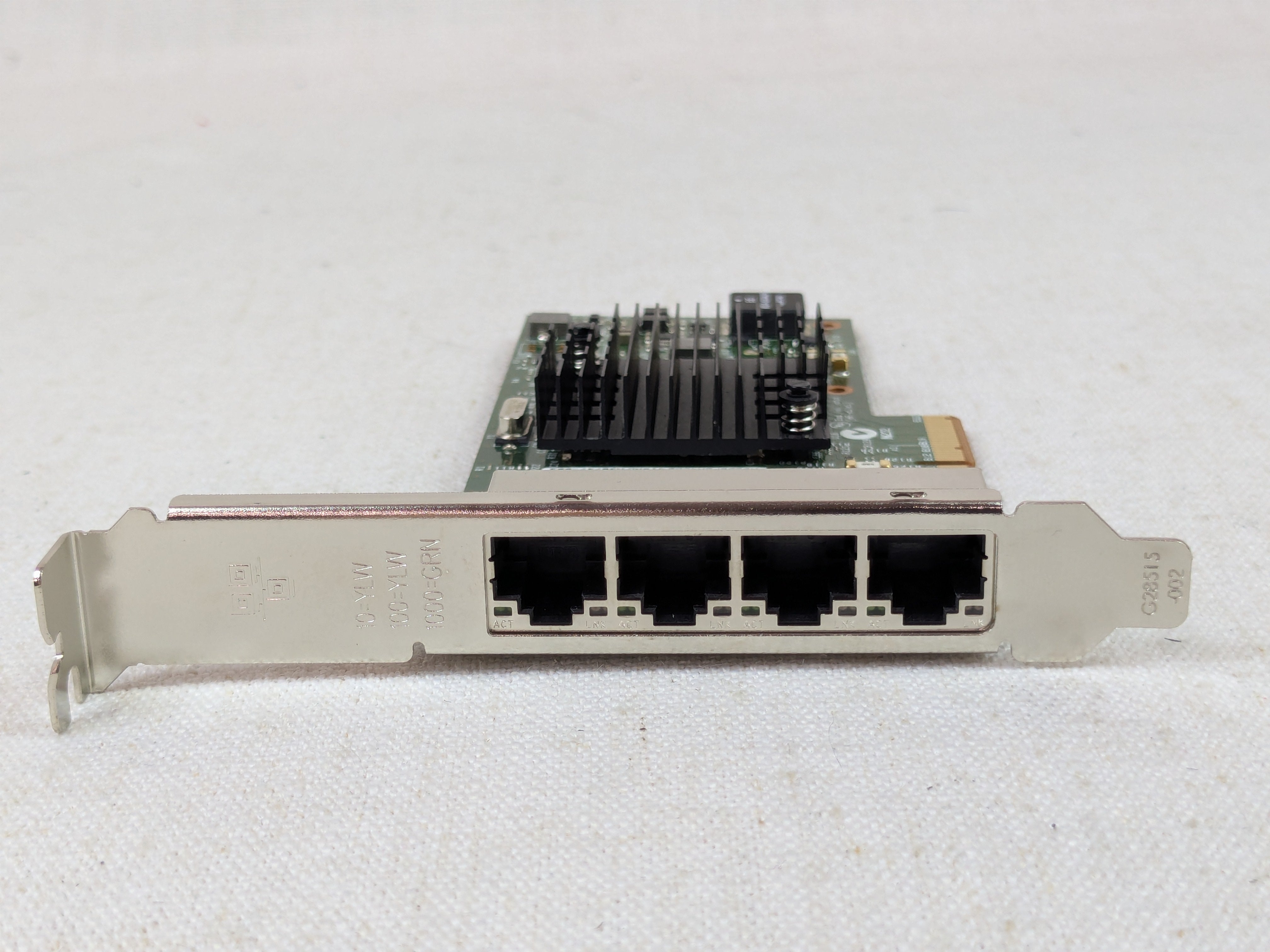 Dell X8DHT Intel i350-T4 Quad Port GbE Network Adapter Full Height