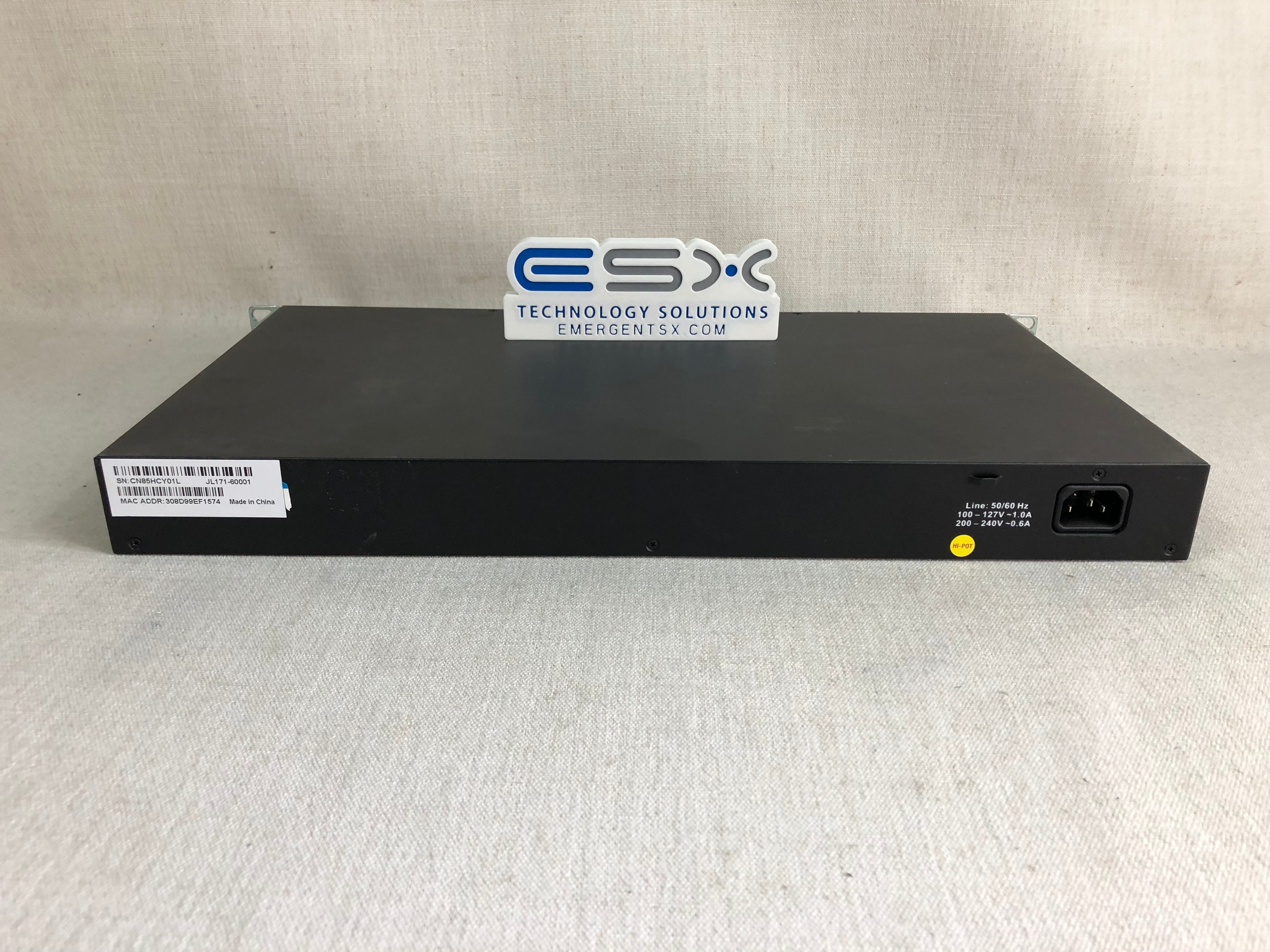 HP JL171A OfficeConnect 1850 48 Port Gigabit Ethernet 4x 10G SFP+ Switch