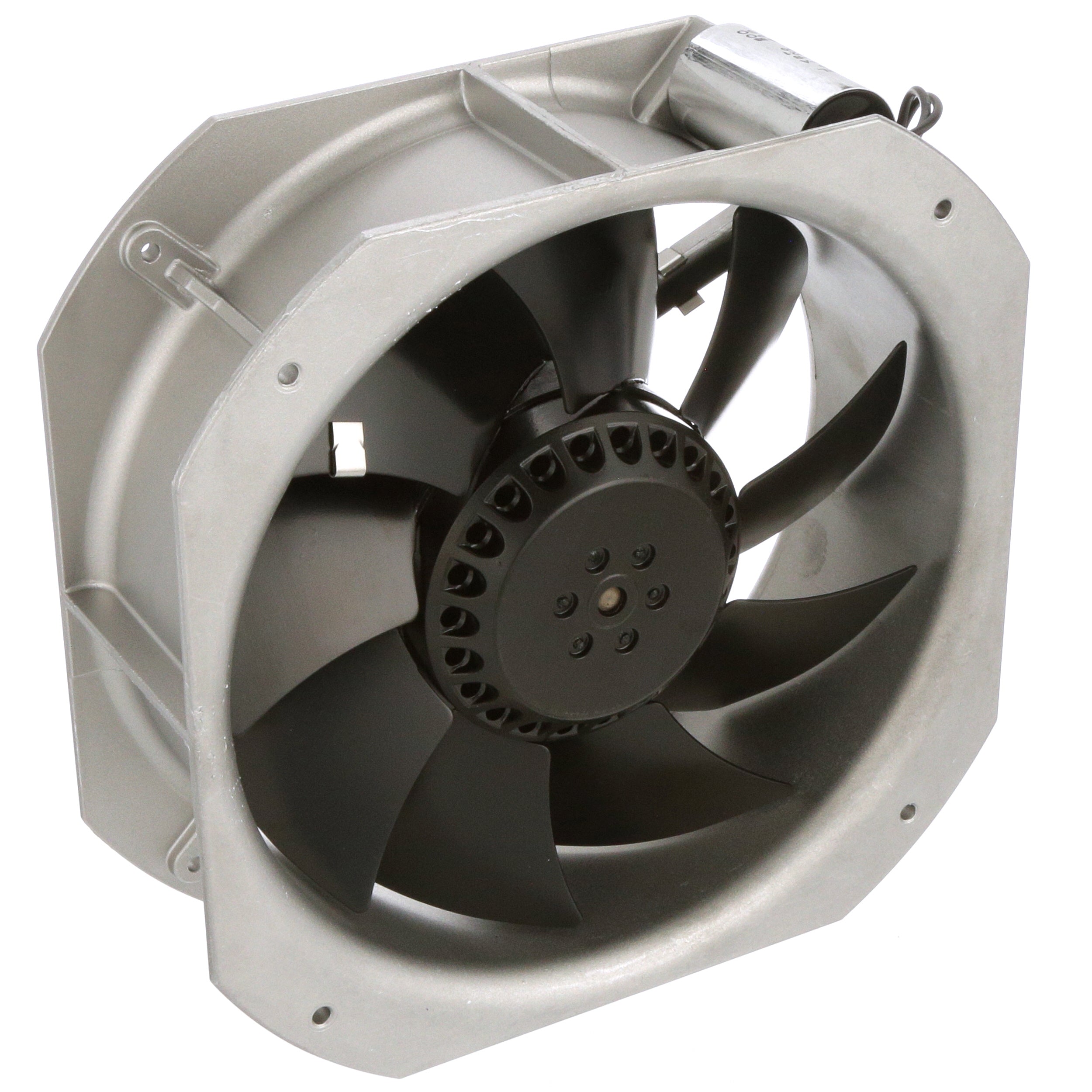 ebm-papst W2E200-HH86-01 AC Fan, 115V, 225x225x 80mm, 607CFM, 80W, 61dBA, Terminals