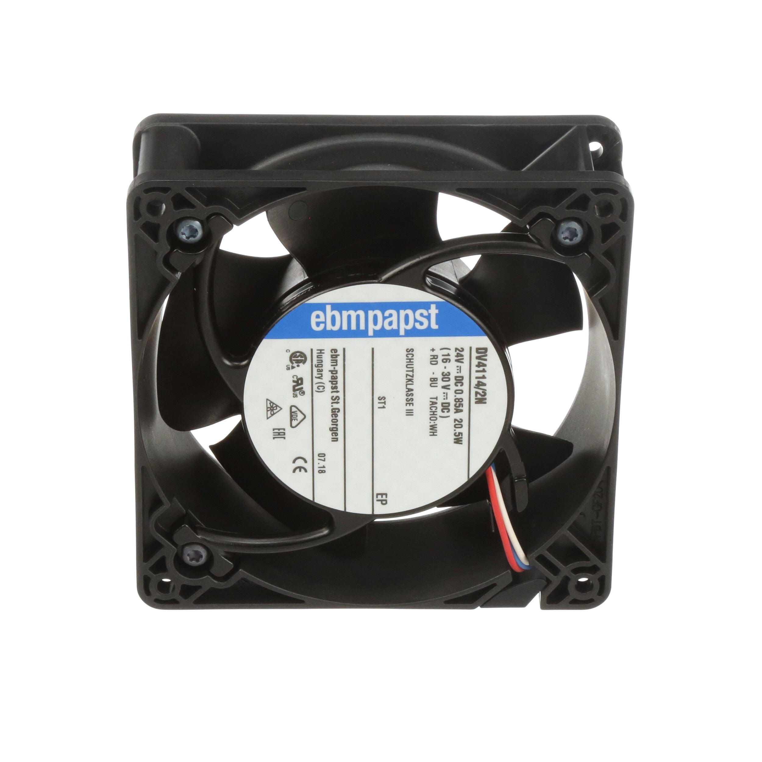 ebm-papst DV4114/2N DC Fan Front View
