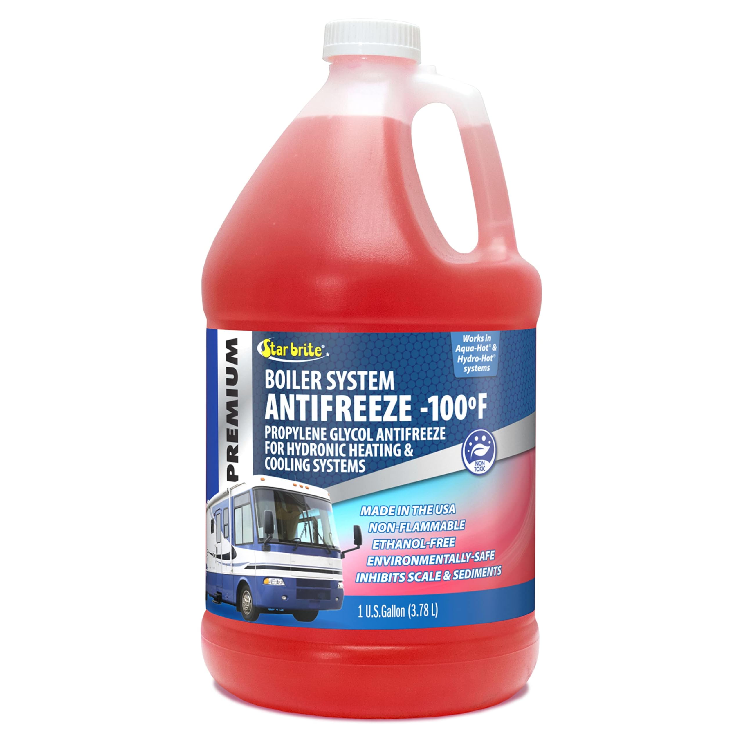 Star Brite 32700 Starbrite Premium Boiler System Antifreeze -100°, Gal.