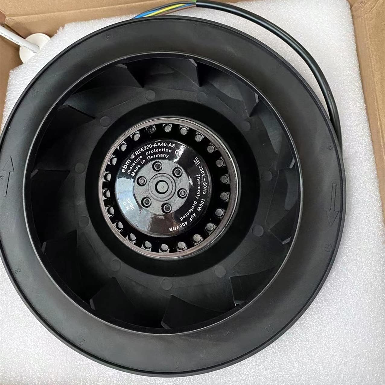 R2E220-AA40-A8 Fan R2E220-AA40-A8 230V 60Hz 100W Centrifugal Fan - aloinfousa.com