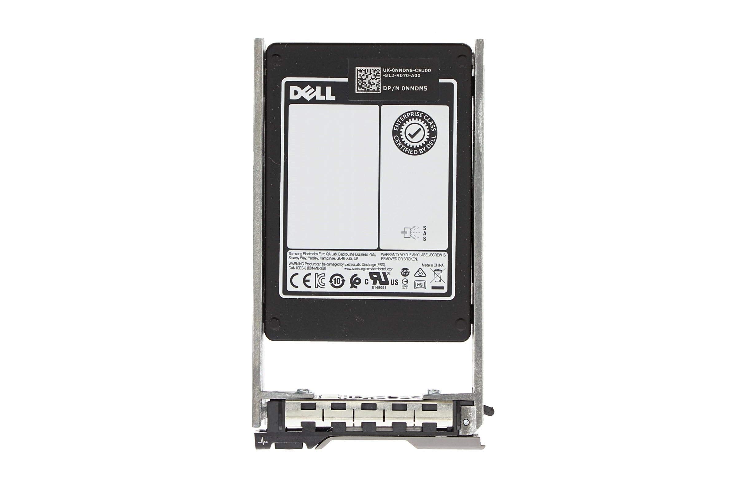 Dell 3.84TB 12Gb/s 2.5" SAS Solid State Drive Bundle with Tray, Compatible PowerEdge R640, R740, R740XD, R440, R540, R840, R940, T440, T640 Servers - aloinfousa.com