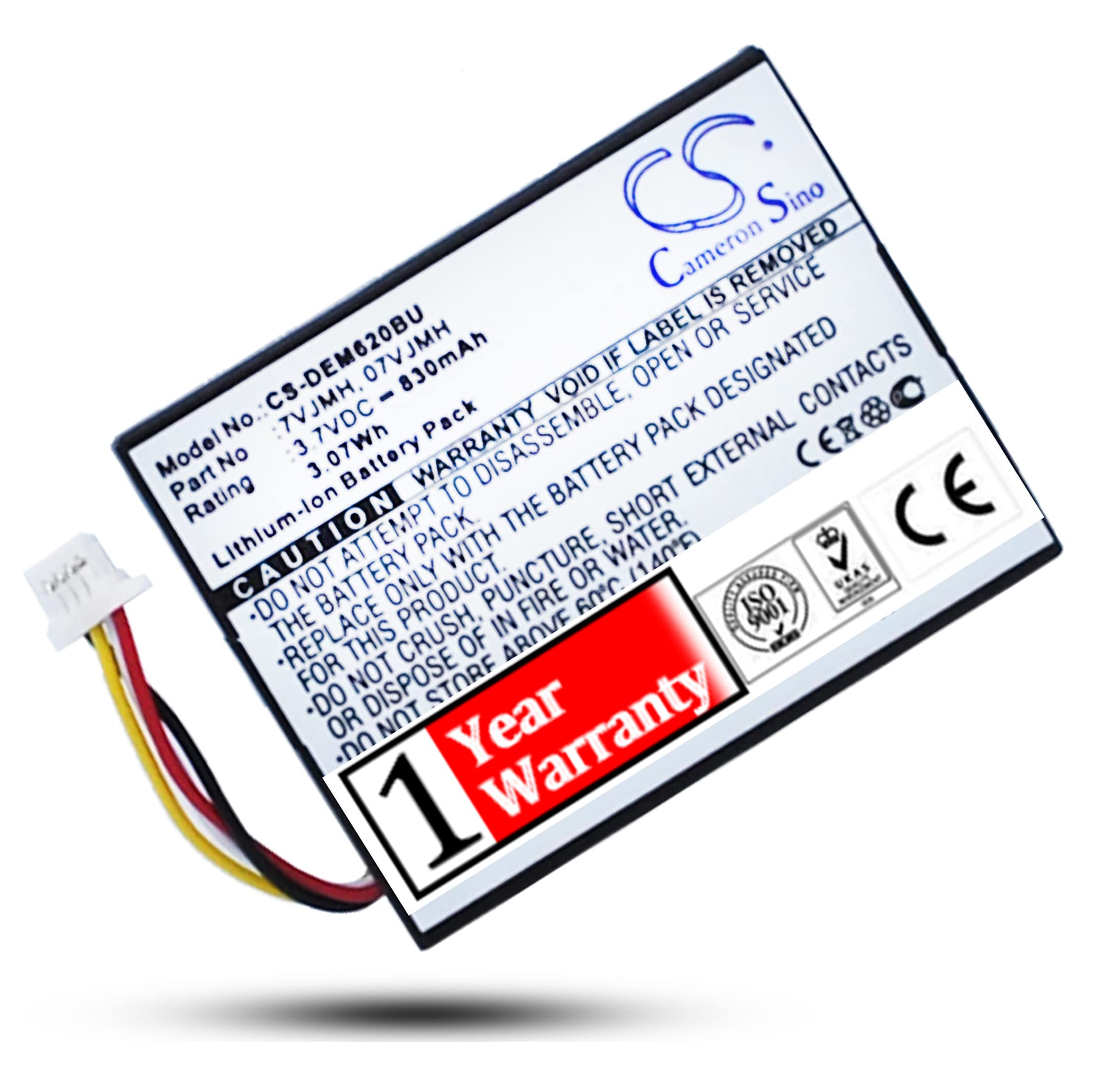 BCXY Replacement Battery for DELL PERC H710 H710P H810, PowerEdge M620 R320 R420 R520 R620 R720 R820 T110 II - aloinfousa.com