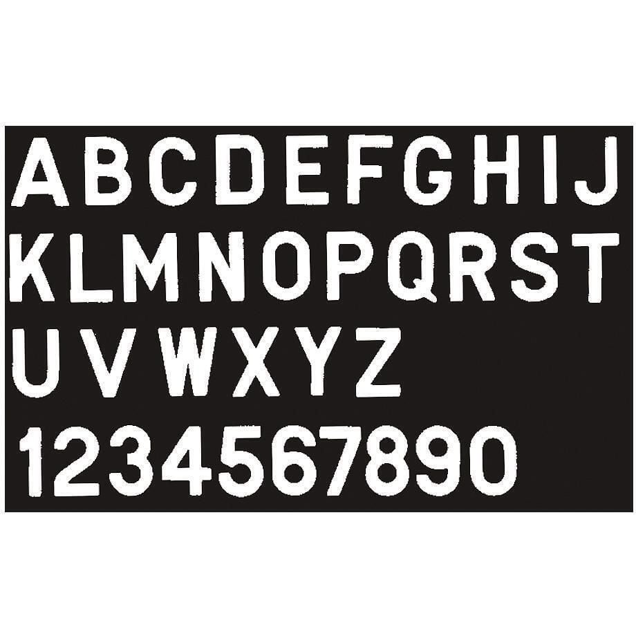 Seachoice 3" Gothic Numbers Pack of 10