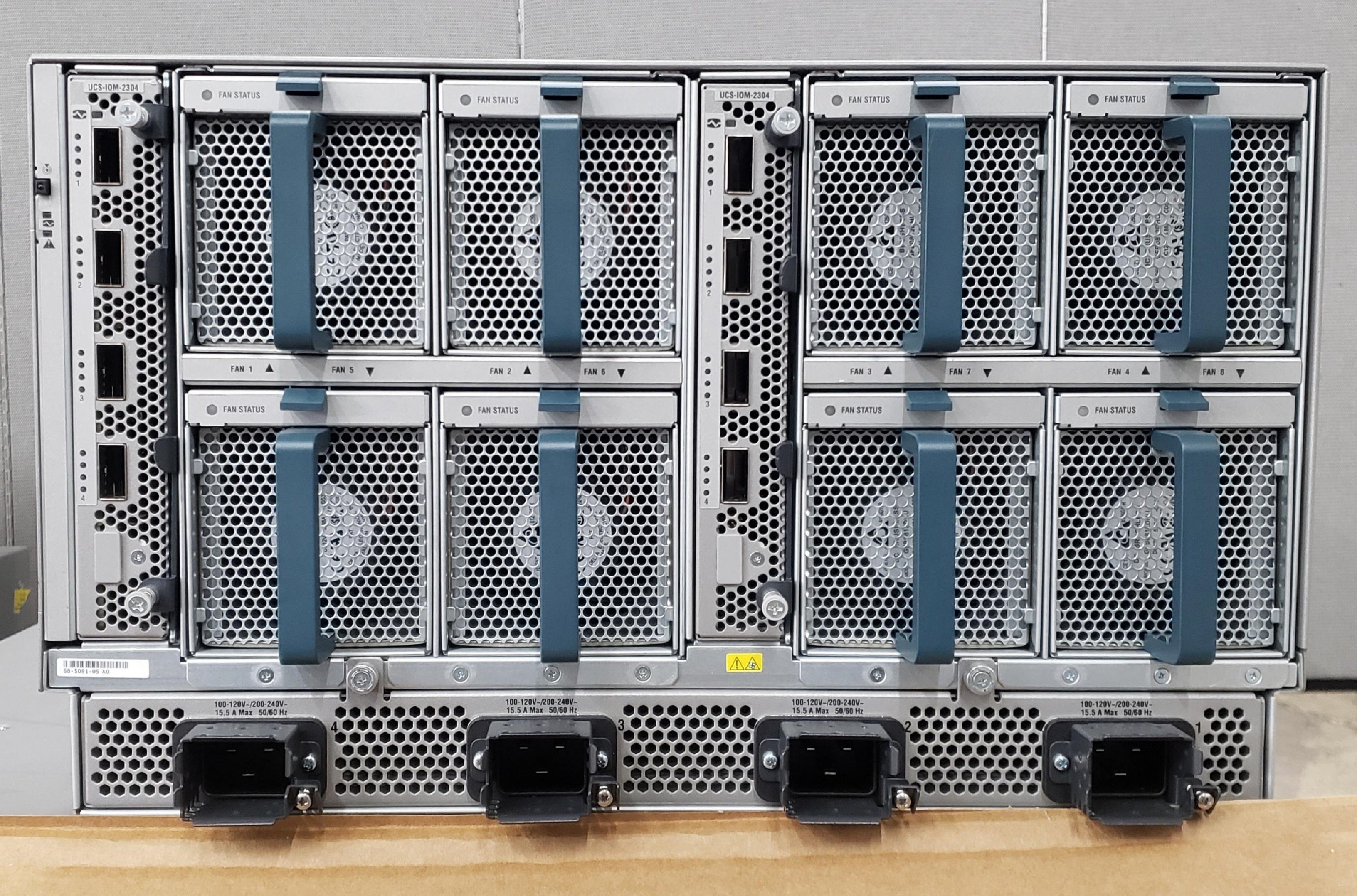 Cisco UCS 5108 Blade Enclosure 4x UCSB-B200-M5 2x 16C Gold 6142 2.6GHz 256GB RAM