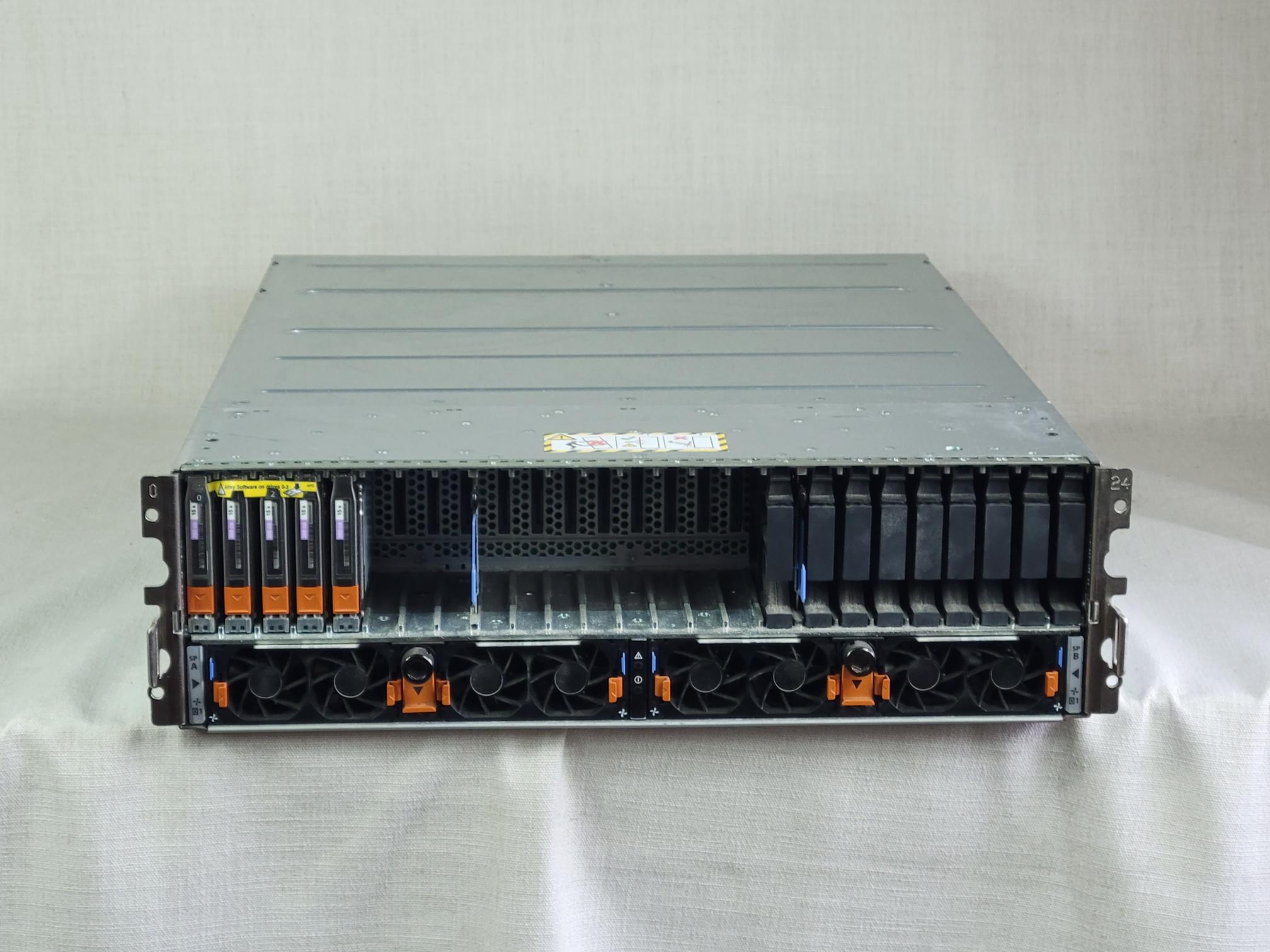 EMC VNX5400 with 2TB Flash & 140 x 300GB 15K w/ remote install