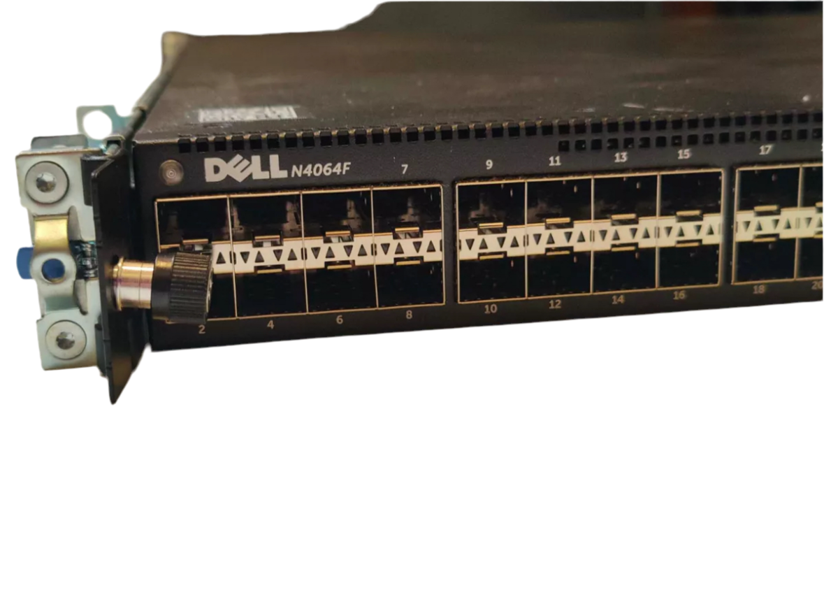 Dell N4064F 8164F 48x Port Switch Dual Power with Rail Kit