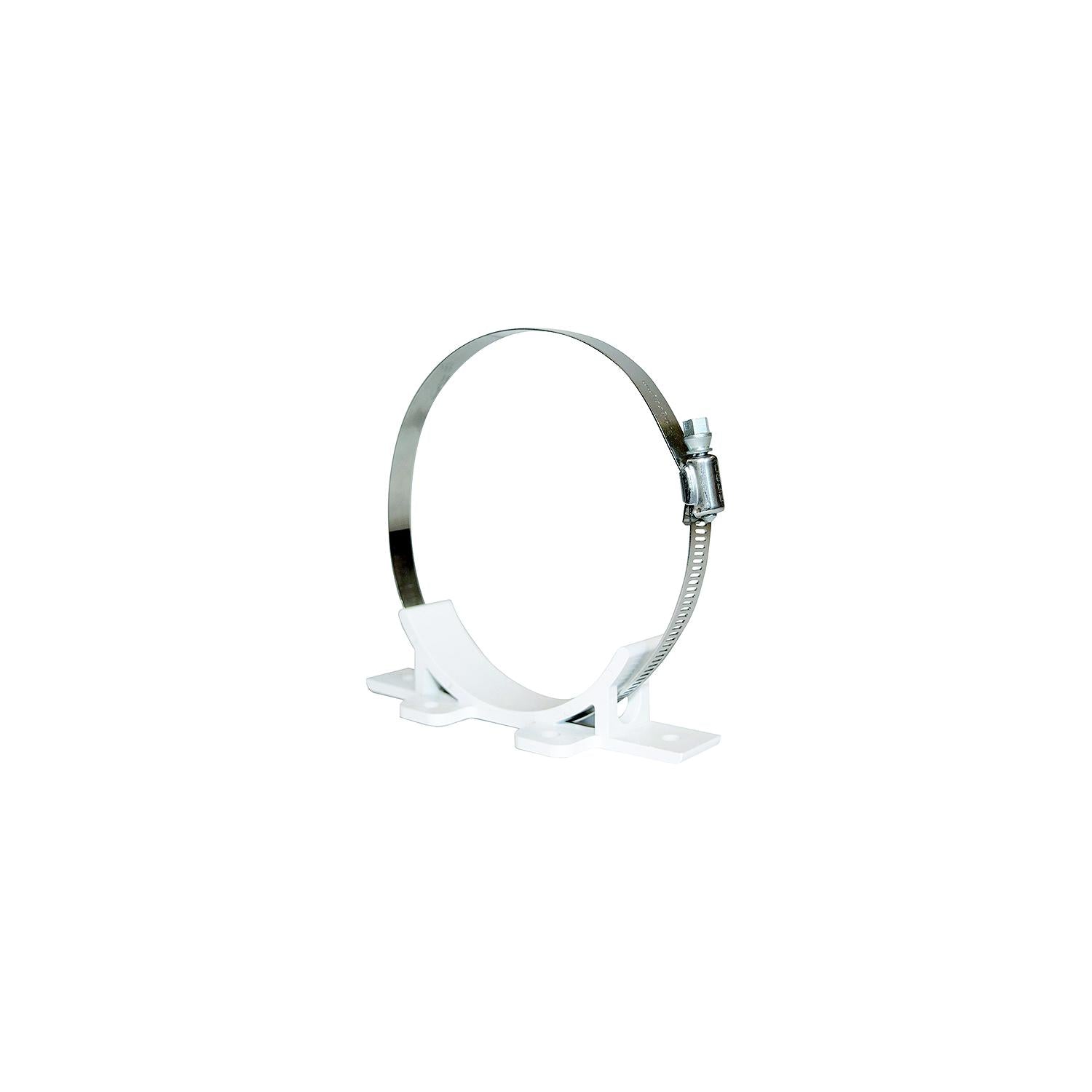 Valterra A04-0160 Adjustable Sliding Saddle, White