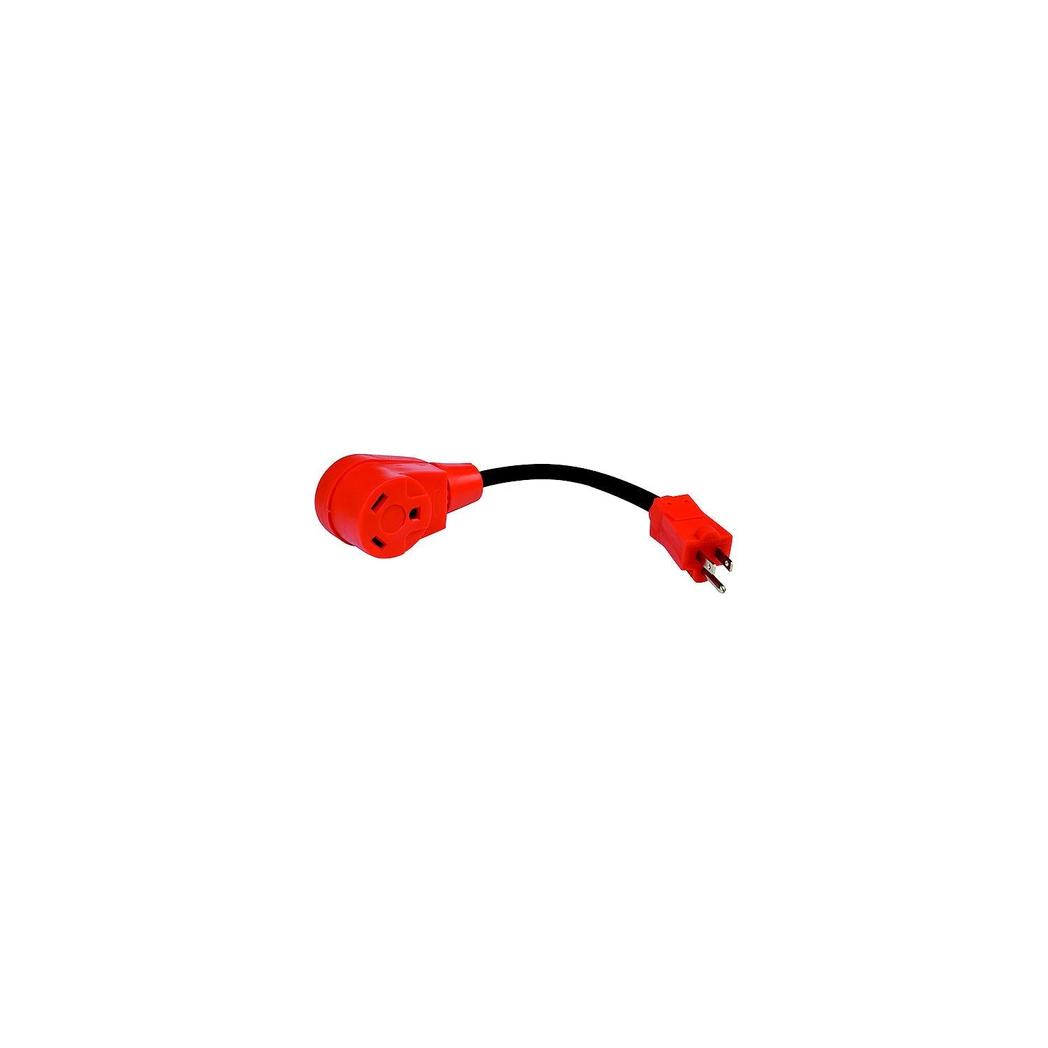 Valterra A10-1530HVP Mighty Cord 15AM-30AF Adapter Cord, 12", Carded