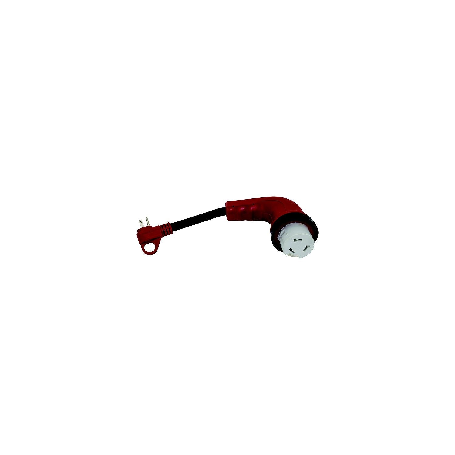 Valterra A10-1550D90 Mighty Cord 90° Adapter Cord, 15AM-50AF, Bulk
