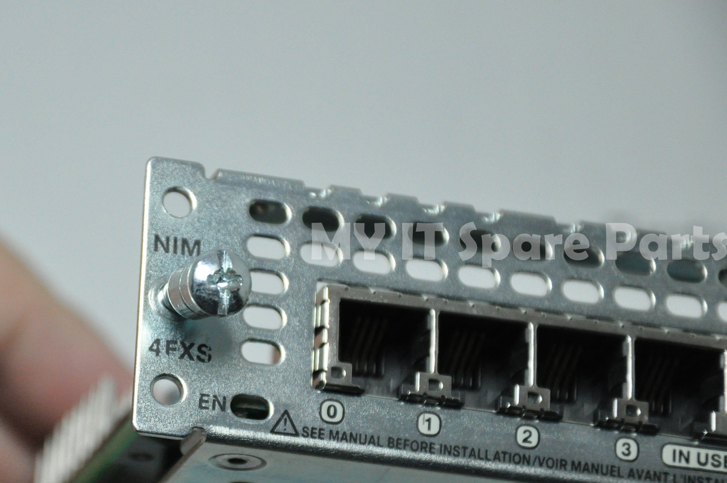 Cisco 4 Port FXS Network Interface Module for ISR 4000 series NIM-4FXS