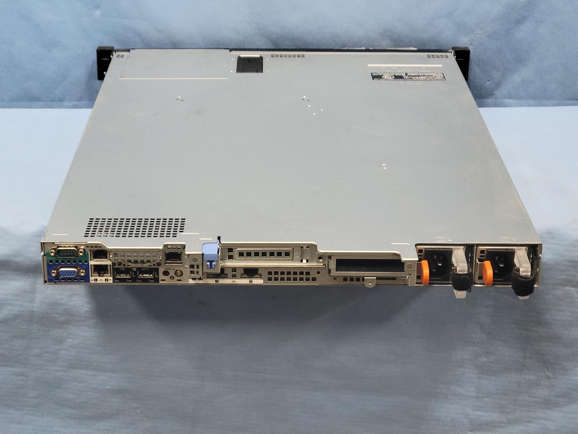 Dell PowerEdge R430 1U LFF Server 2x Intel 6 Core E5-2620v3 2.4GHz 192GB 4x 4TB