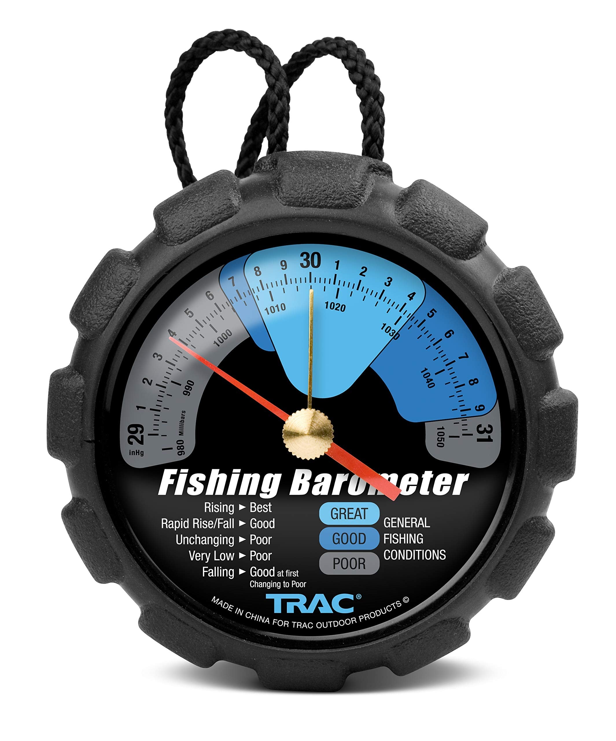 TRAC Outdoors 69200 Fishing Barometer