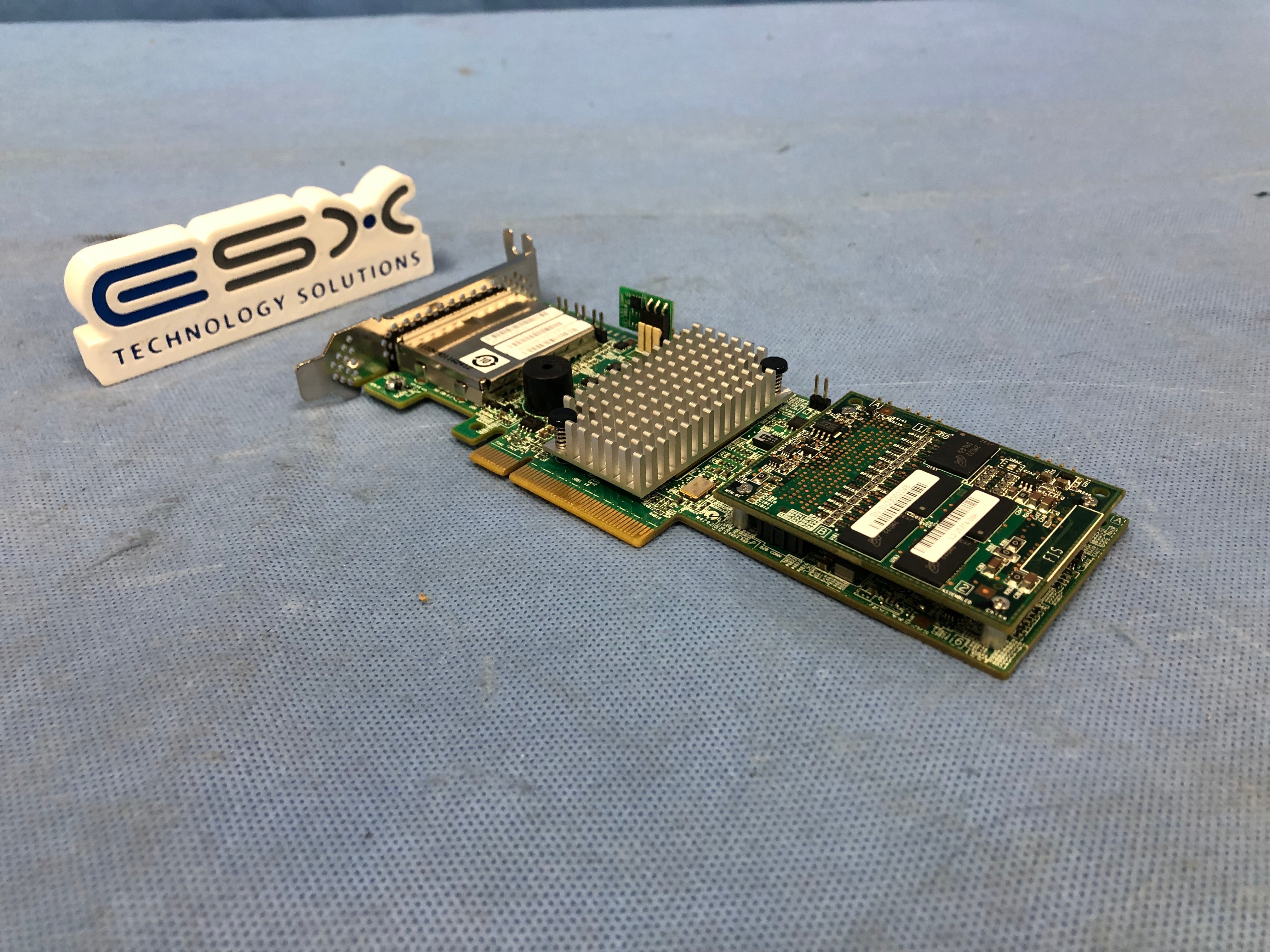 LSI MegaRAID SAS9286-8E 8 Port 6Gb/s SAS/SATA PCIe RAID Controller w/ BAT1S1P-A