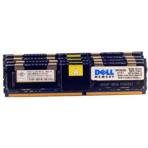 8GB (2 x 4GB) Kit For Dell PowerEdge 2900, 2950, 1900, 1950, 1955 SNP9F035CK2/8G Memoria-FoxTI
