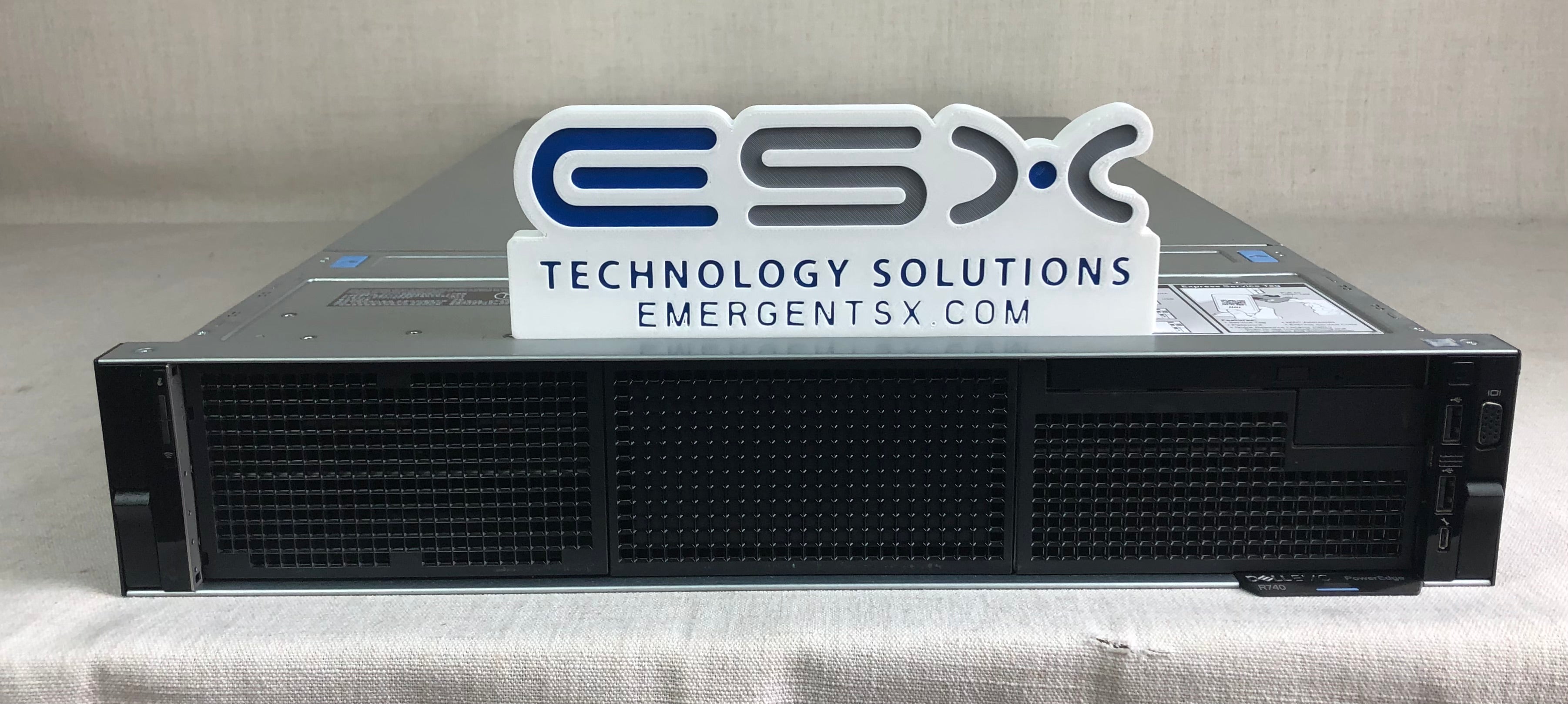 Dell PowerEdge R740 2U VMware Server 2x Intel 20 Core Gold 6148 @ 2.4GHz 256GB
