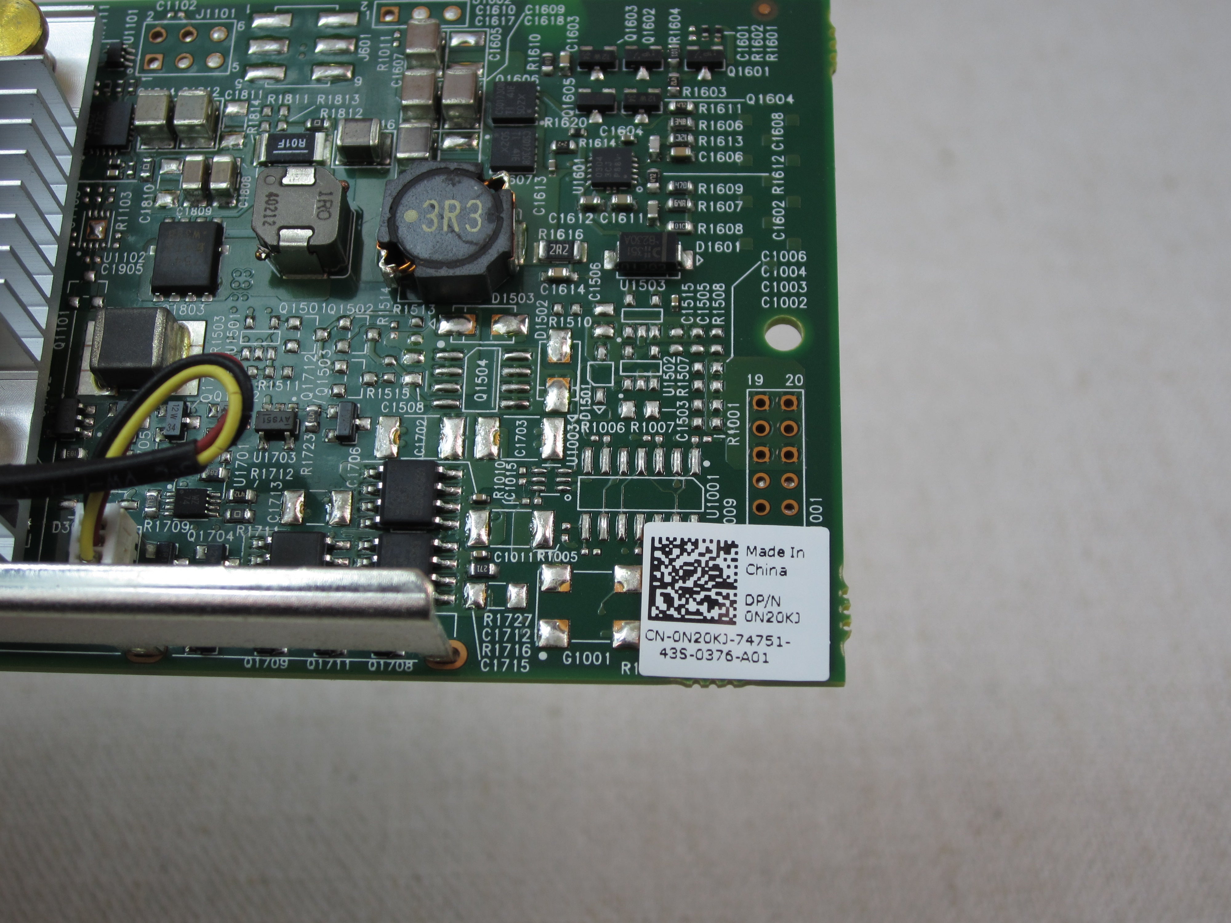 Dell N20KJ Broadcom 57810S Dual Port 10G SFP+ PCIe Network Adapter Full Height
