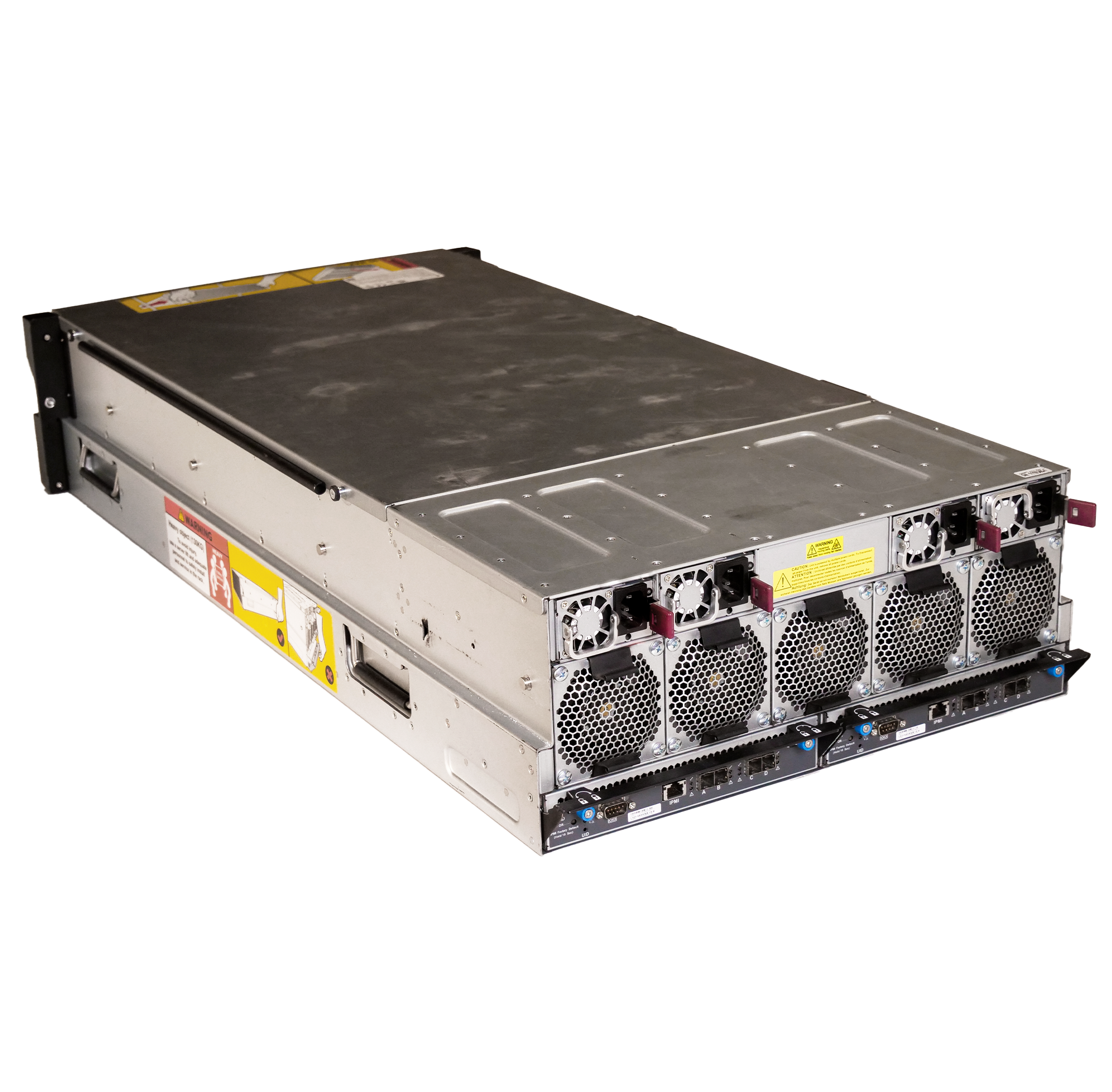 Supermicro SuperChassis 90-Bay SATA/SAS JBOD 4U Rackmount Top-Load Disk Shelf Storage Array 946ED-R2KJBOD | 90-Bay JBOD Enclosure | Up to 2.5PB Grade B