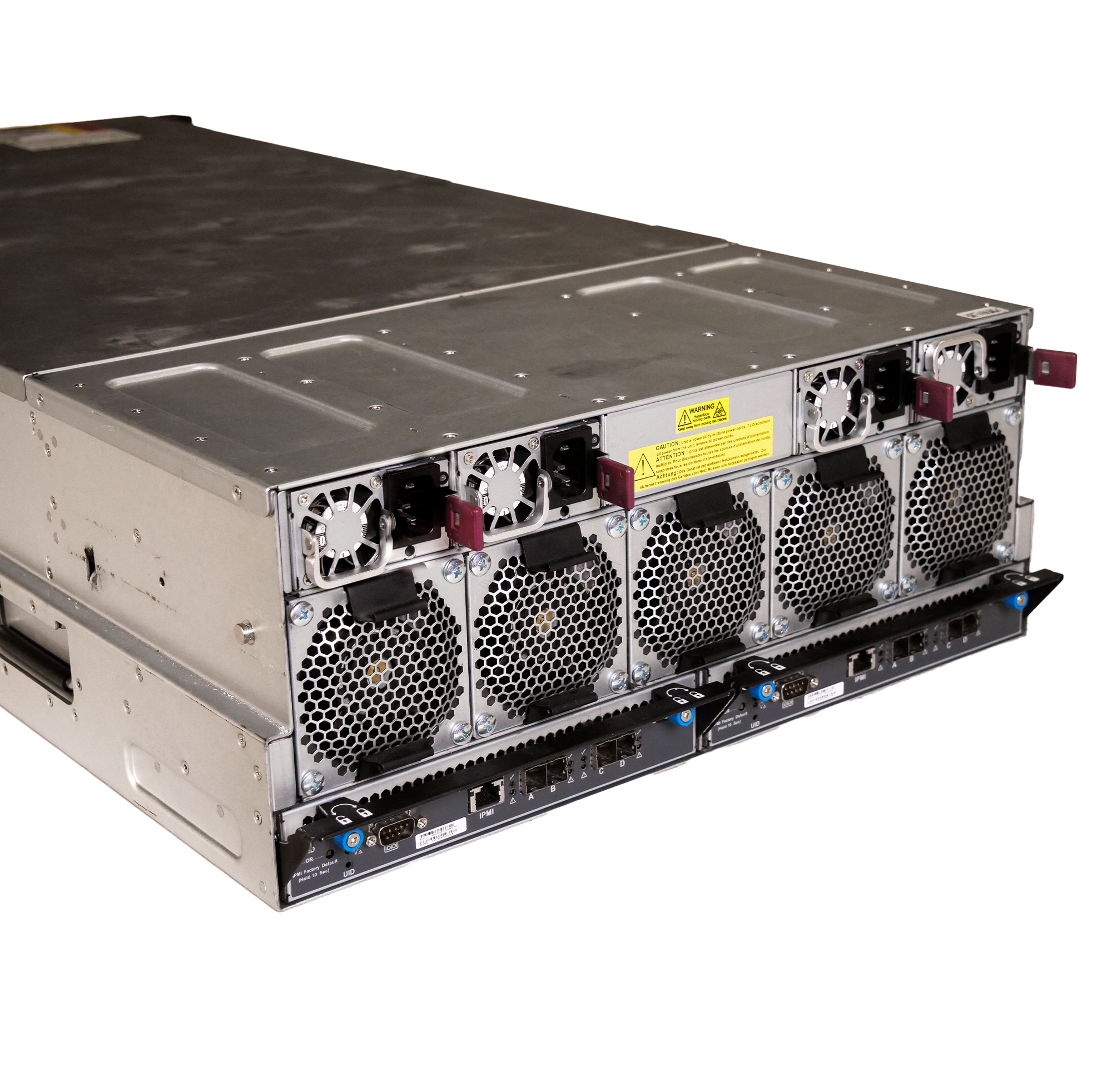 Supermicro SuperChassis 90-Bay SATA/SAS JBOD 4U Rackmount Top-Load Disk Shelf Storage Array 946ED-R2KJBOD | 90-Bay JBOD Enclosure | Up to 2.5PB Grade B