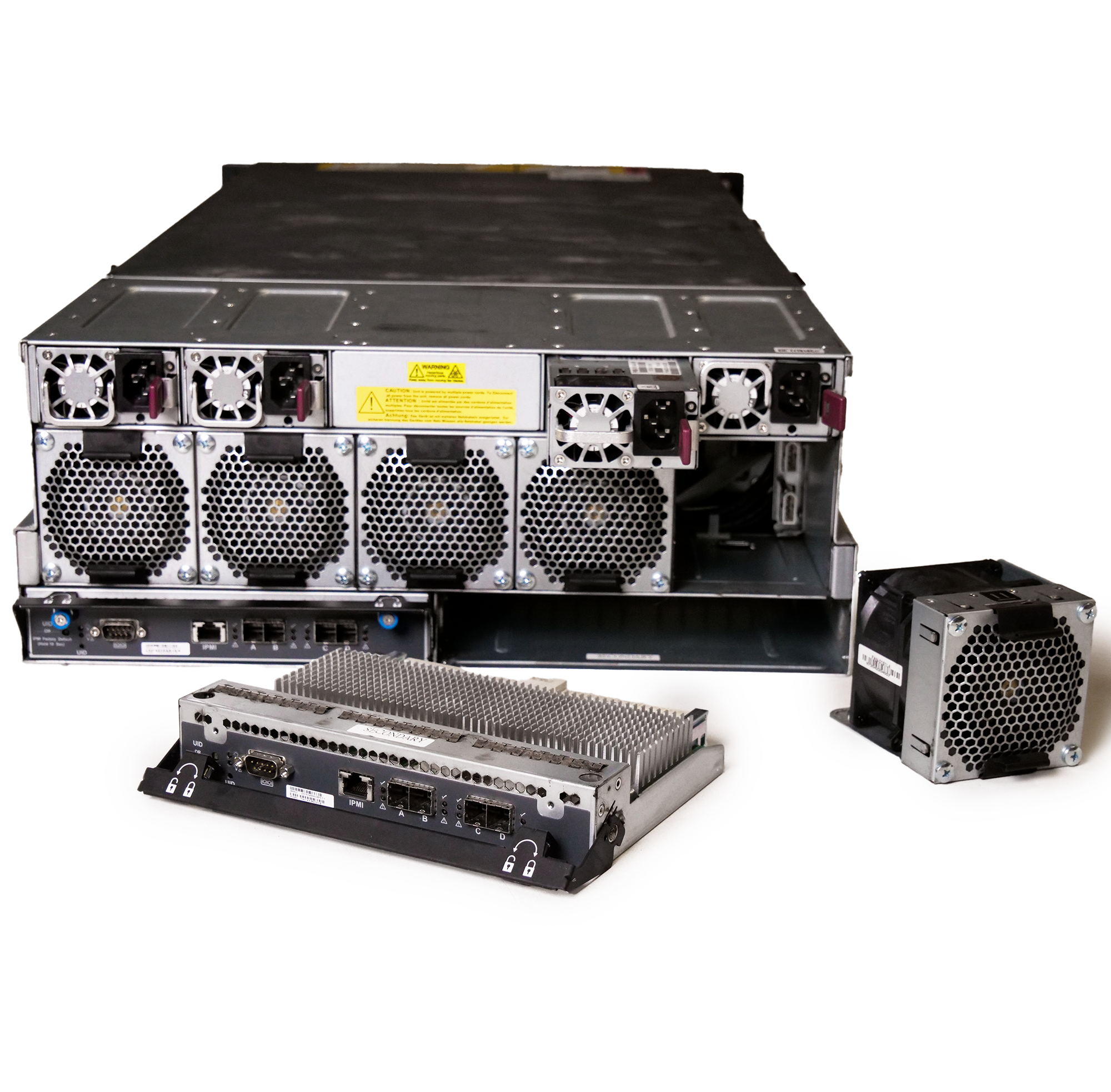 Supermicro SuperChassis 90-Bay SATA/SAS JBOD 4U Rackmount Top-Load Disk Shelf Storage Array 946ED-R2KJBOD | 90-Bay JBOD Enclosure | Up to 2.5PB (Refurbished)