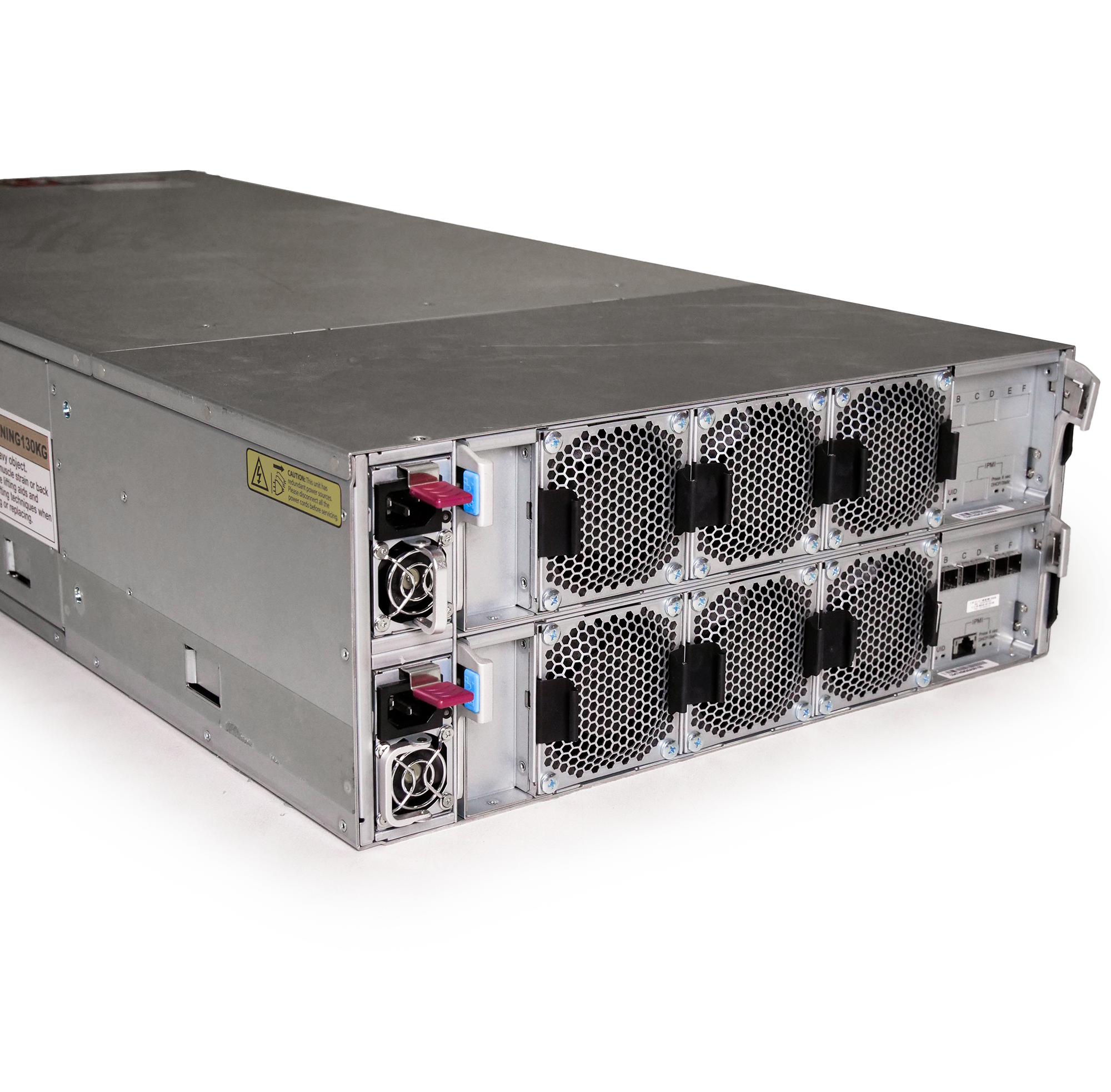 Supermicro SuperChassis 90-Bay Host Managed SMR SATA JBOD 4U Rackmount Front-Load Disk Shelf Storage Array 947HE1C-R2K05 | 90-Bay Data Center JBOD Enclosure | 1.8PB (Refurbished)