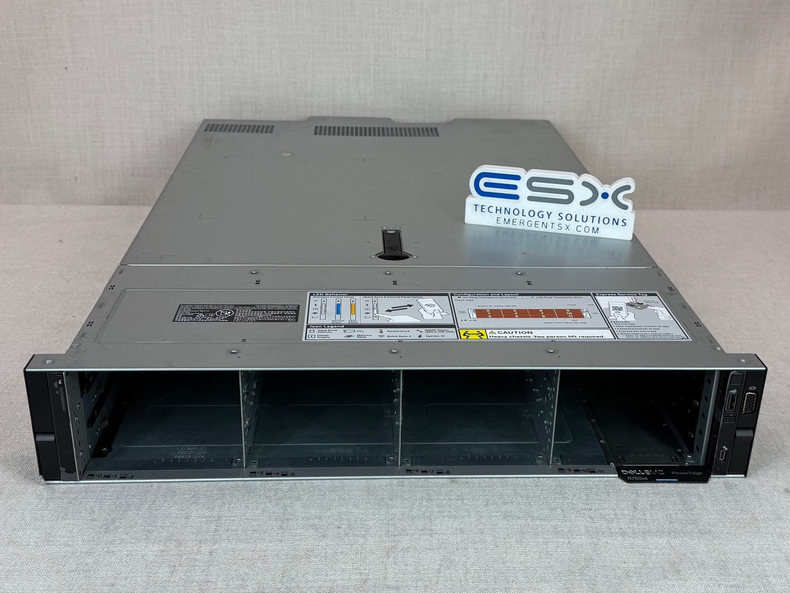 Dell PowerEdge R750XS 12x 3.5" Server- 2x 16C Silver 4314 @ 2.4GHz, 384GB RAM