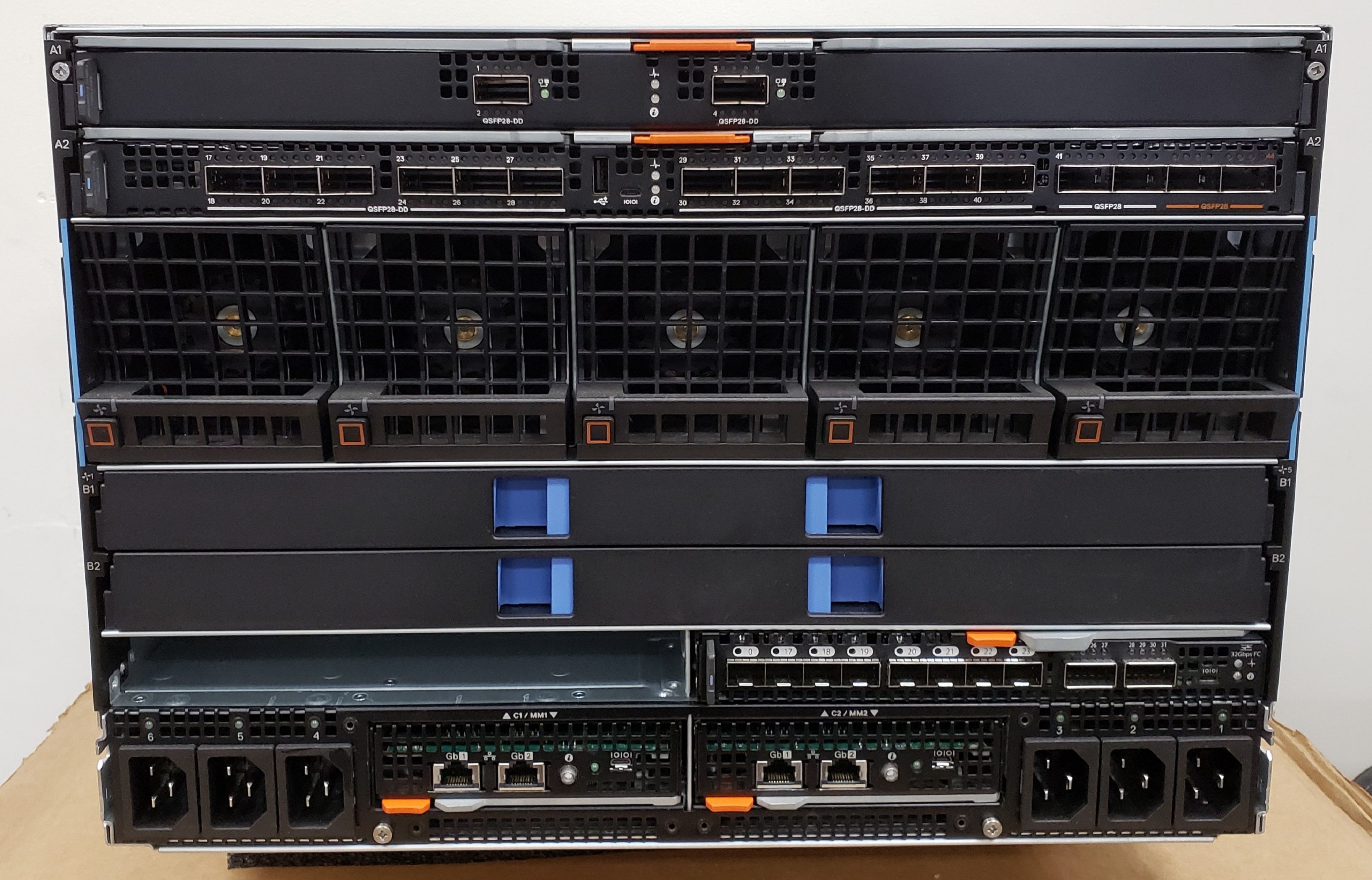 Dell MX7000 Chassis – 2x MX9002m, 2x MX9116n, MX740c 2x 16C Gold 6142 512GB RAM