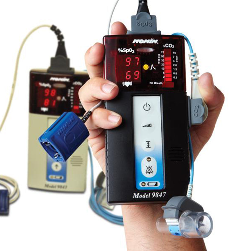 Nonin 9840 Series Handheld CO2 and Pulse Oximetry Monitor