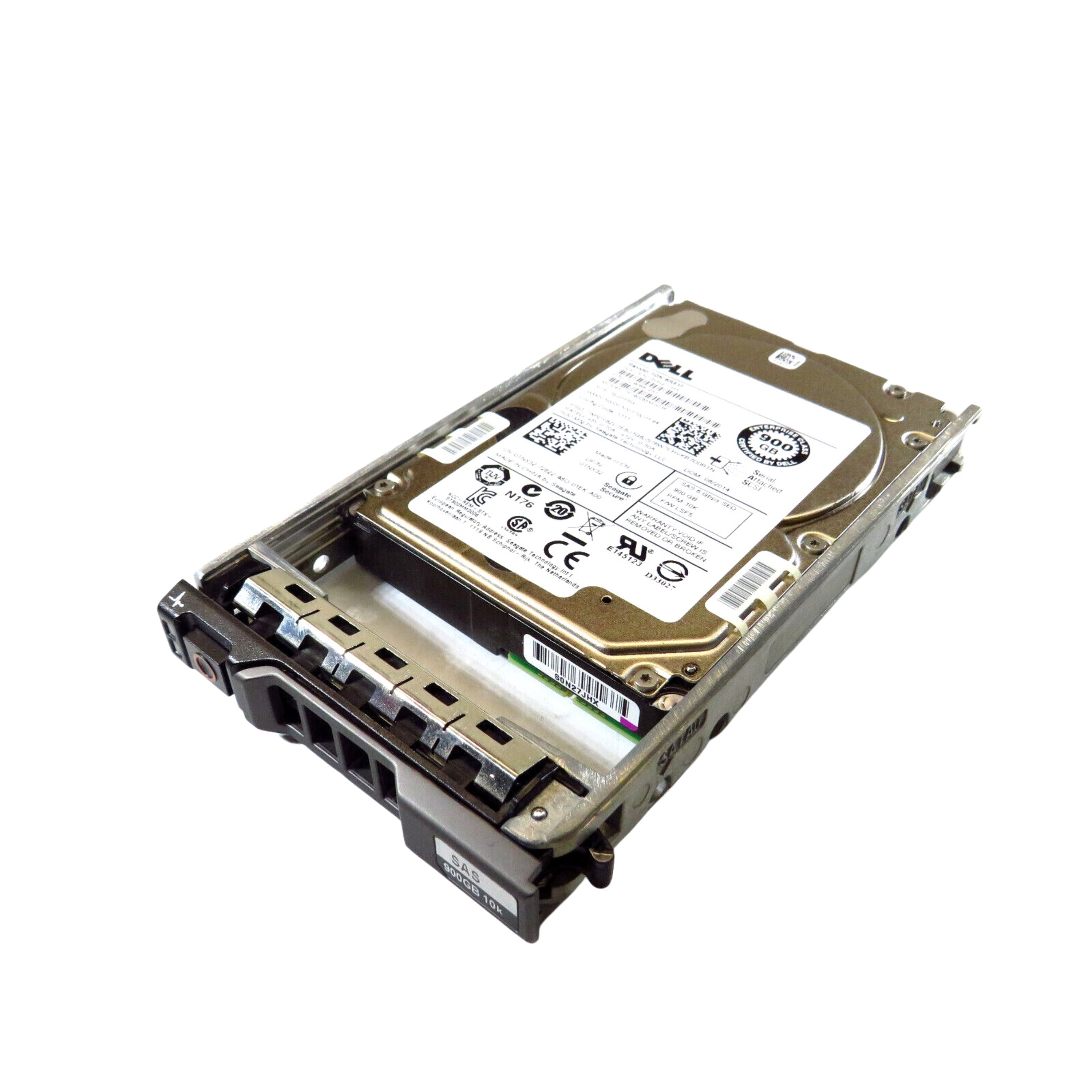 Dell TNX32 2.5" 900GB 10000RPM SAS 6Gb/s Hard Disk Drive (HDD), Silver (Refurbished)