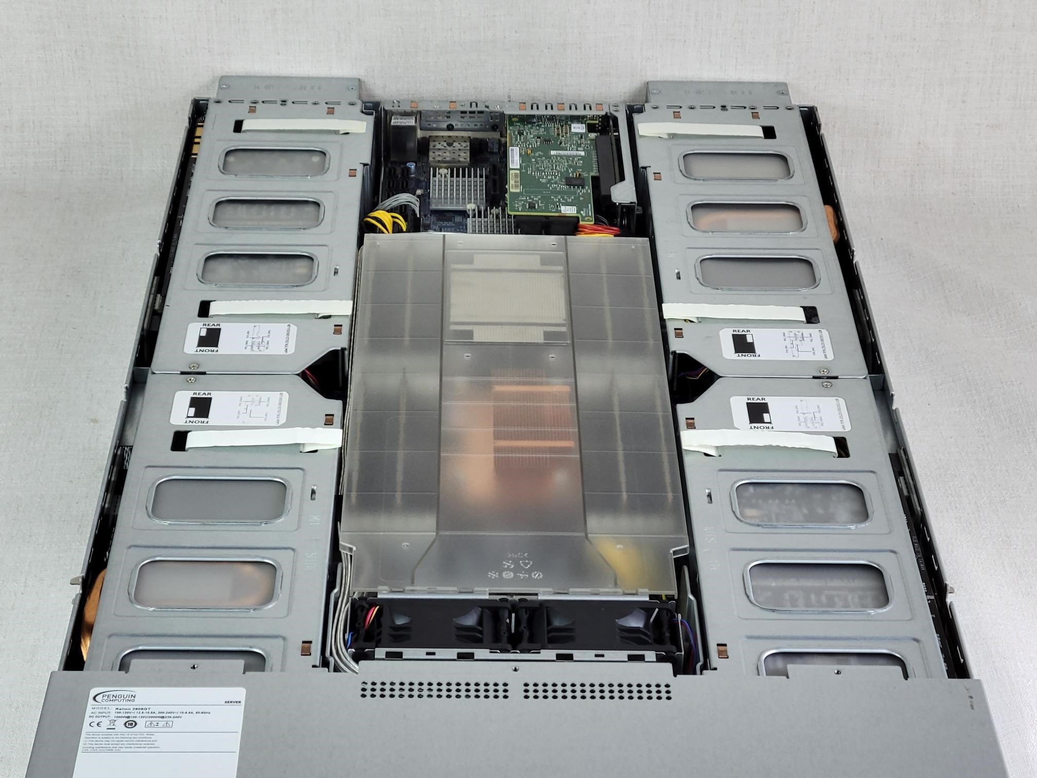 Penguin Computing / Gigabyte MG50-G20 2U 8x GPU E5-2600v3/v4 Graphics Server