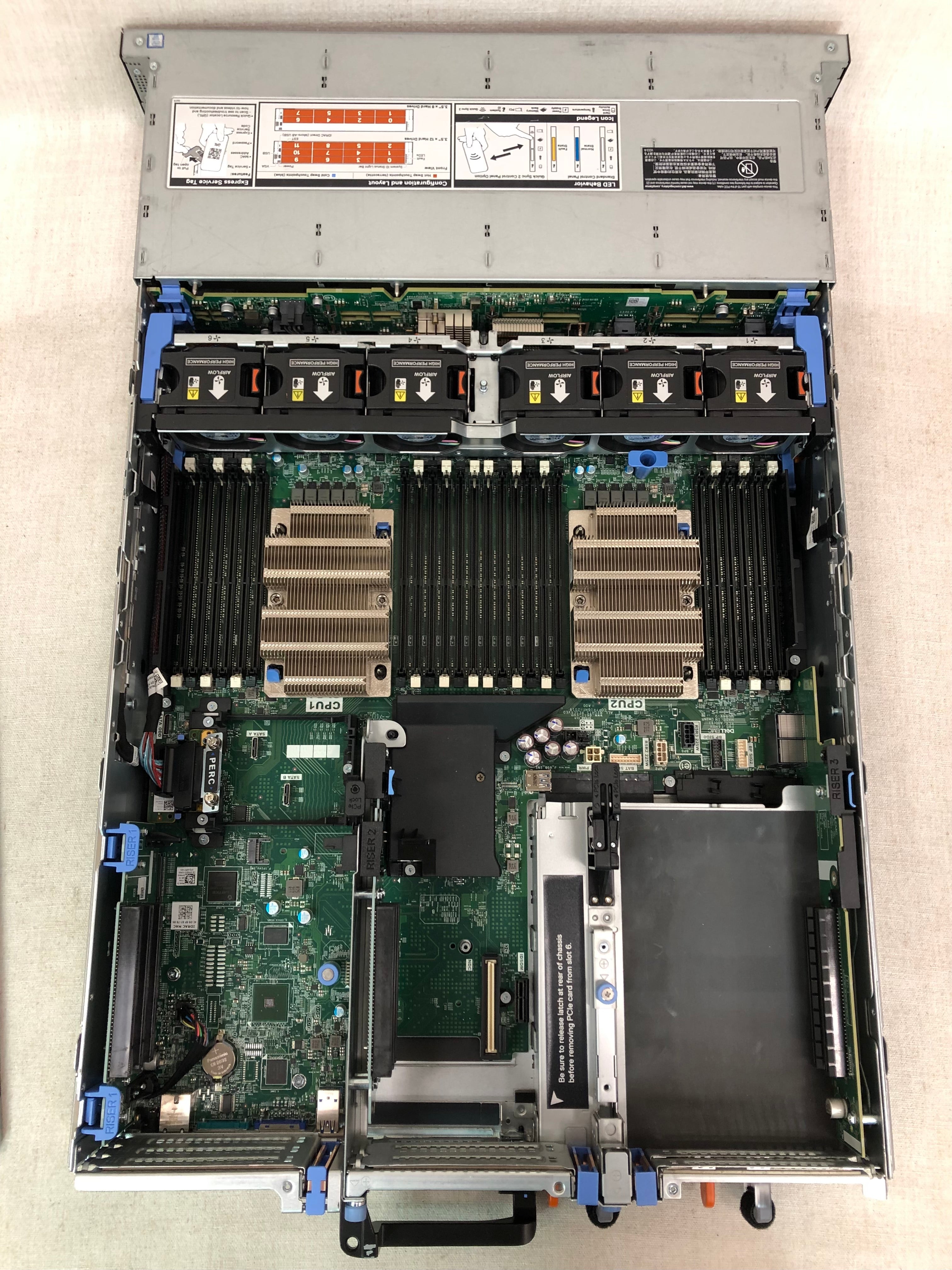 120TB Dell PowerEdge R740XD Server– 2x 8C Gold 6134 3.2GHz, 128GB, 12x 10TB, 10G