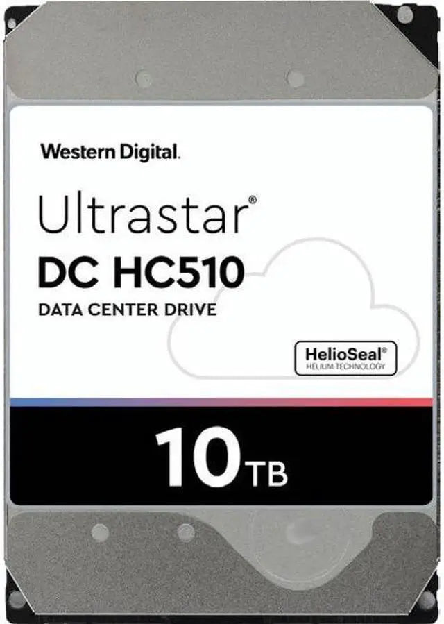 Western Digital Ultrastar DC 10TB 3.5" SATA 7200rpm Internal HDD HUH721010ALE604