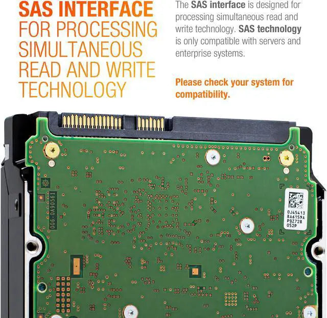 Alt view image 3 of 8 - HGST Ultrastar He10 10TB 7200 RPM SAS 12Gb/s 3.5-Inch Enterprise Hard Drive HUH721010AL4200