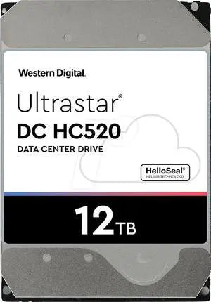 WD Ultrastar DC HC520 12TB SAS 12Gb/s 7200RPM 3.5" Enterprise HDD (HUH721212AL5204