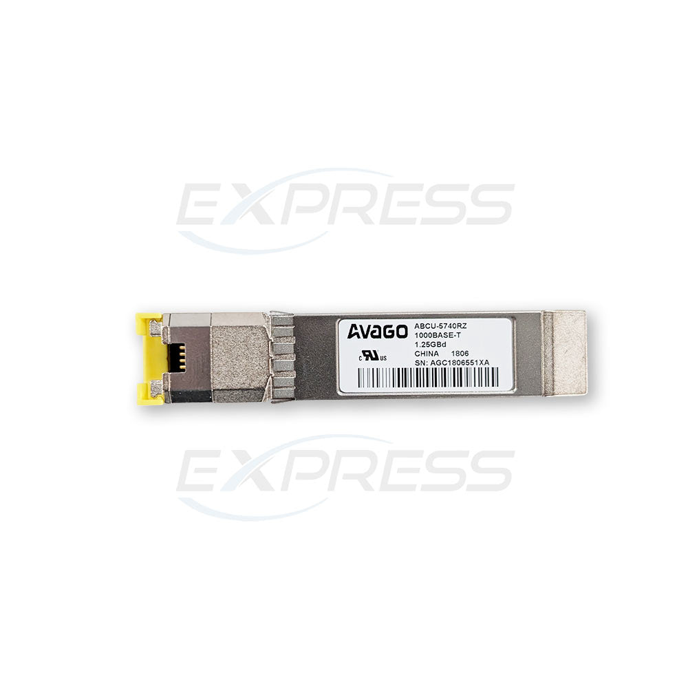 Avago 1000GBase-T 1.25GBD SFP / RJ45 Transceiver | ABCU-5740RZ