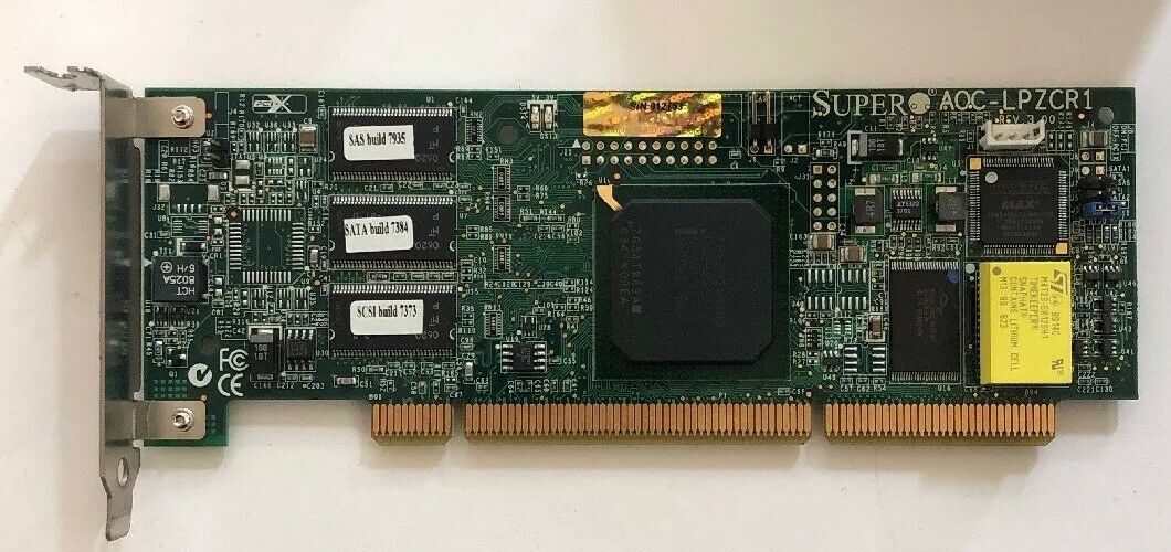 Supermicro AOC-LPZCR1 SAS Zero Channel RAID All-In-One ZCR Controller Card