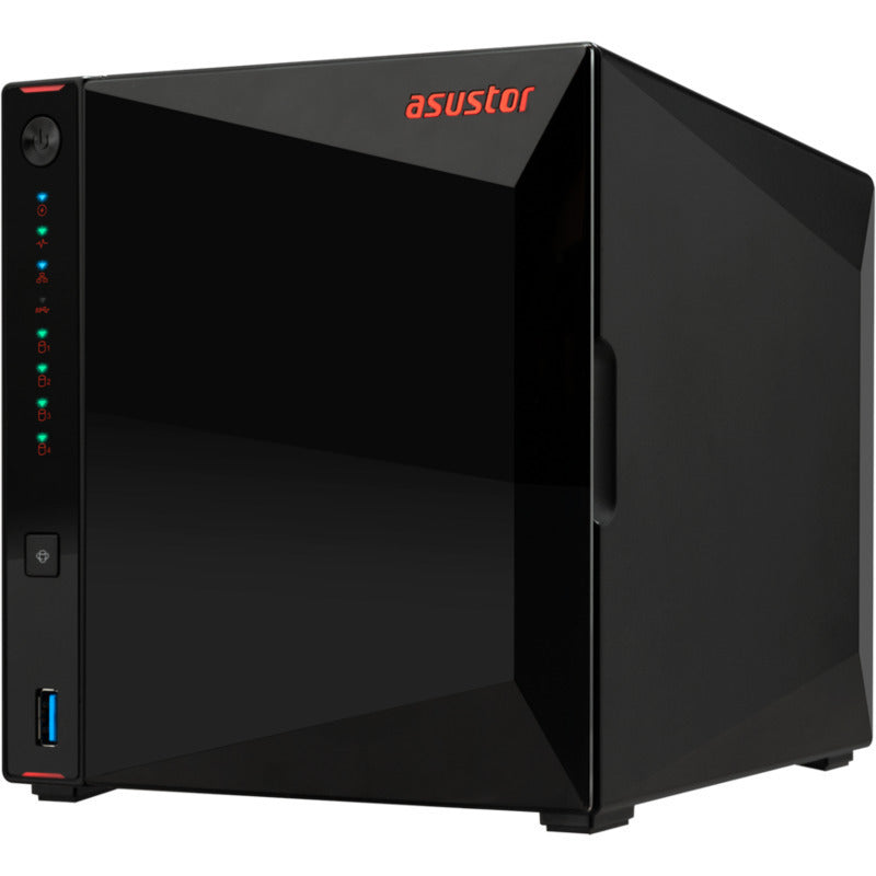 ASUSTOR Nimbustor 4 Gen2 AS5404T Desktop 4-Bay NAS - Network Attached Storage Device Burn-In Tested Configurations