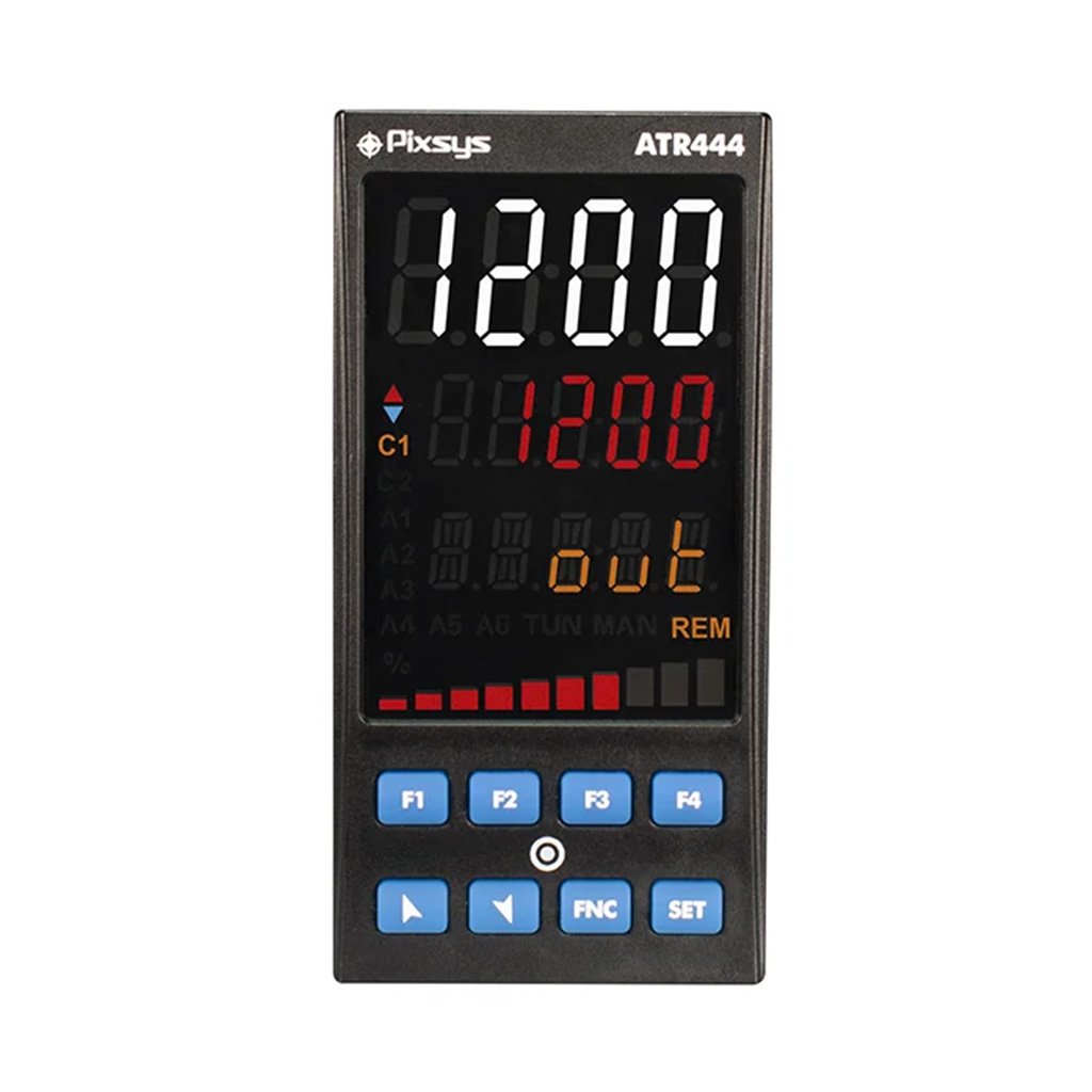 ATR444 Dual Loop/Dual Input PID Temperture and Process Controller with Graphical Display