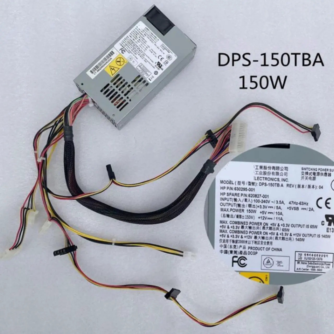 Reliable 1U 150W Switching Power Supply Replacement for FSP Delta DPS-150TB A