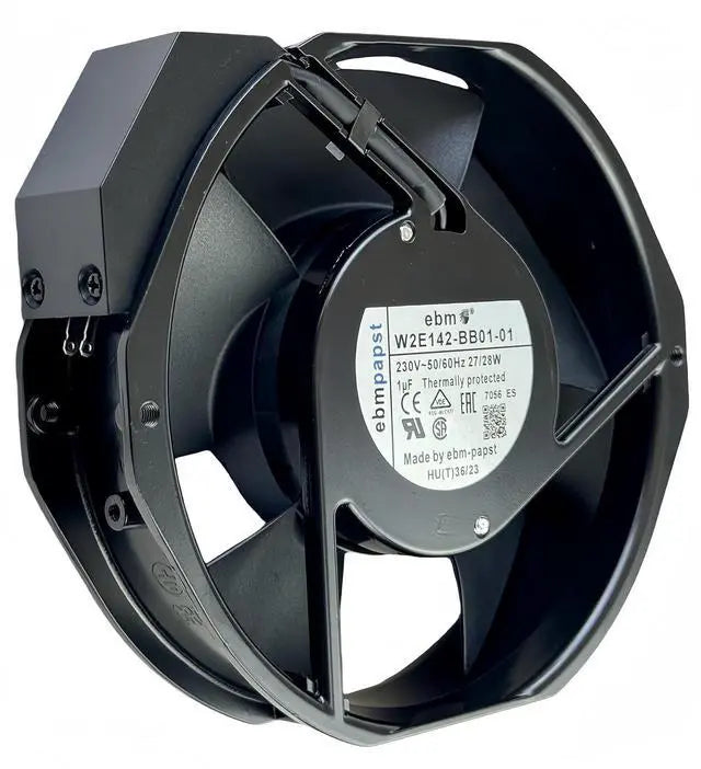 Alt view image 7 of 7 - for ebm-papst W2E142-BB01-01 7056ES Cooling Fan,230V 50/60Hz 27/28W 172×150×38mm Metal high Temperature Resistant Fan,172cm Axial Flow Cooling Fan