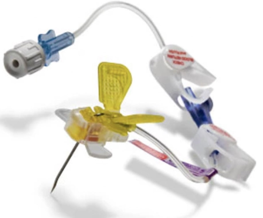 PowerLoc Safety Infusion Set, 19G x 1", 20/pk