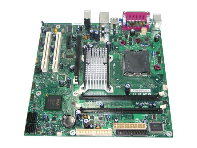 Intel BLKD946GZIS CONROE Socket LGA775 1066 800FSB DR2 A/V Lan SATA uATX (AA# D664165-301A) Desktop Motherboard