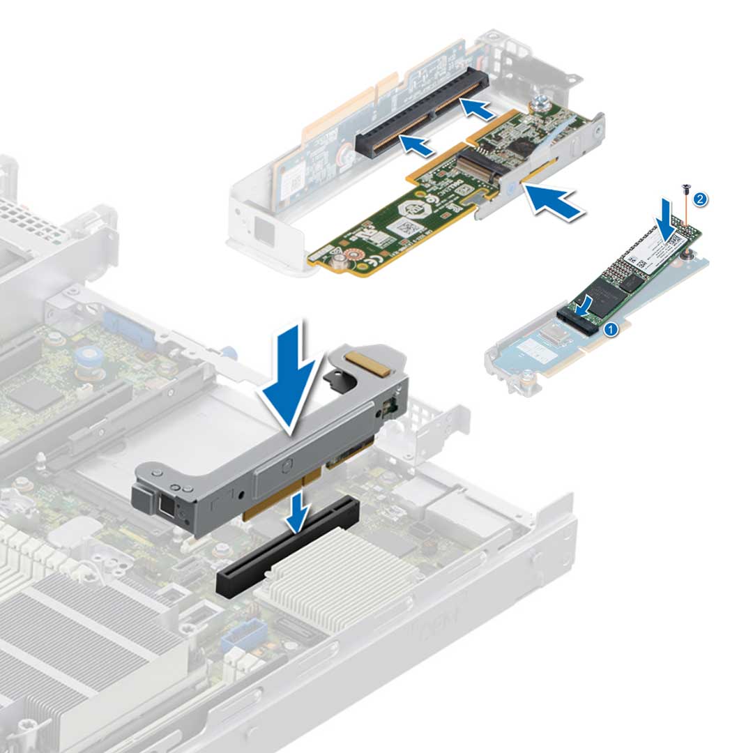 Dell Boss-N1 Riser Assembly | XDTN0