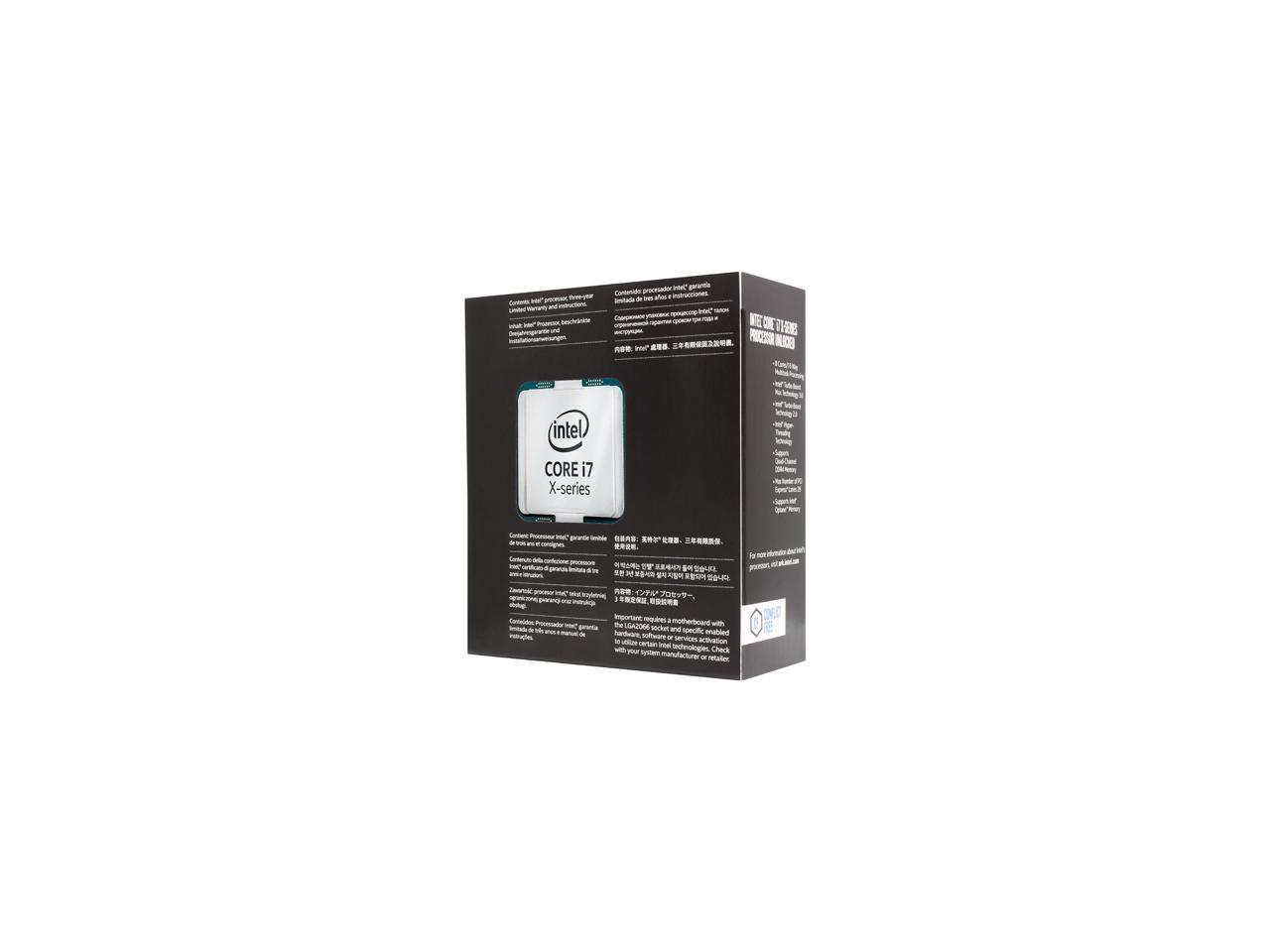 Intel Core i7-7800X Skylake-X 6-Core 3.5 GHz Socket LGA 2066 140W (SR3L4 / SR3NH) Desktop Processor